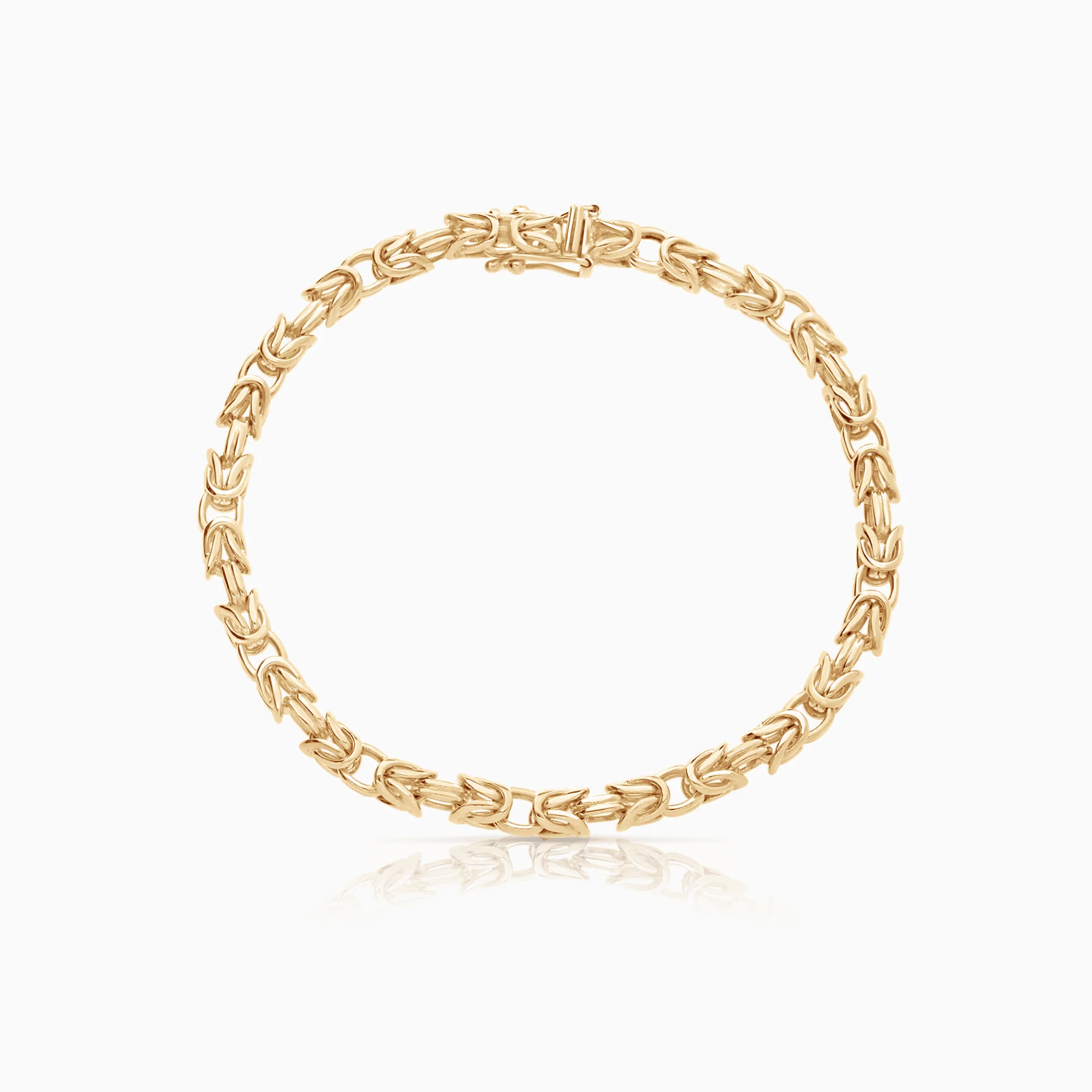 Gold bracelet Byzantine 31.03g 18K gold