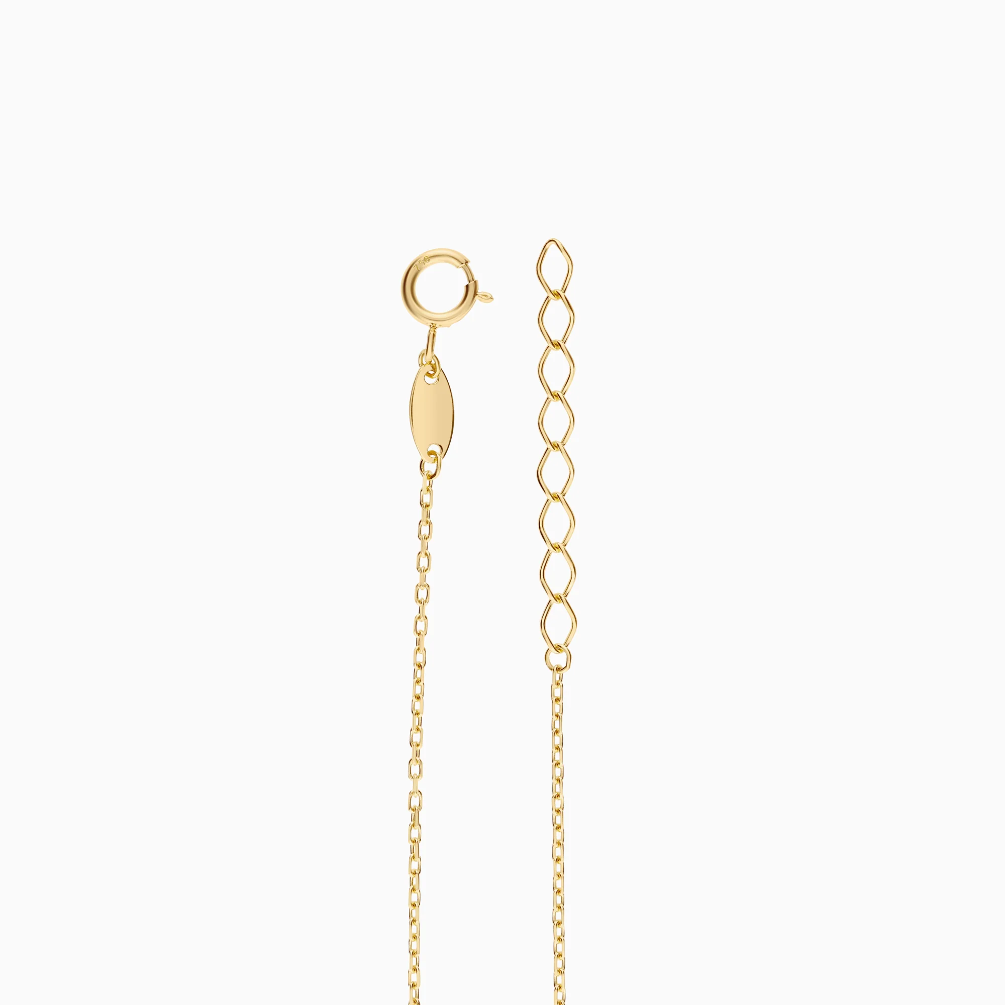 Gold bracelet with infinity symbol cubic zirconia 1.79g 18K gold - Image 2