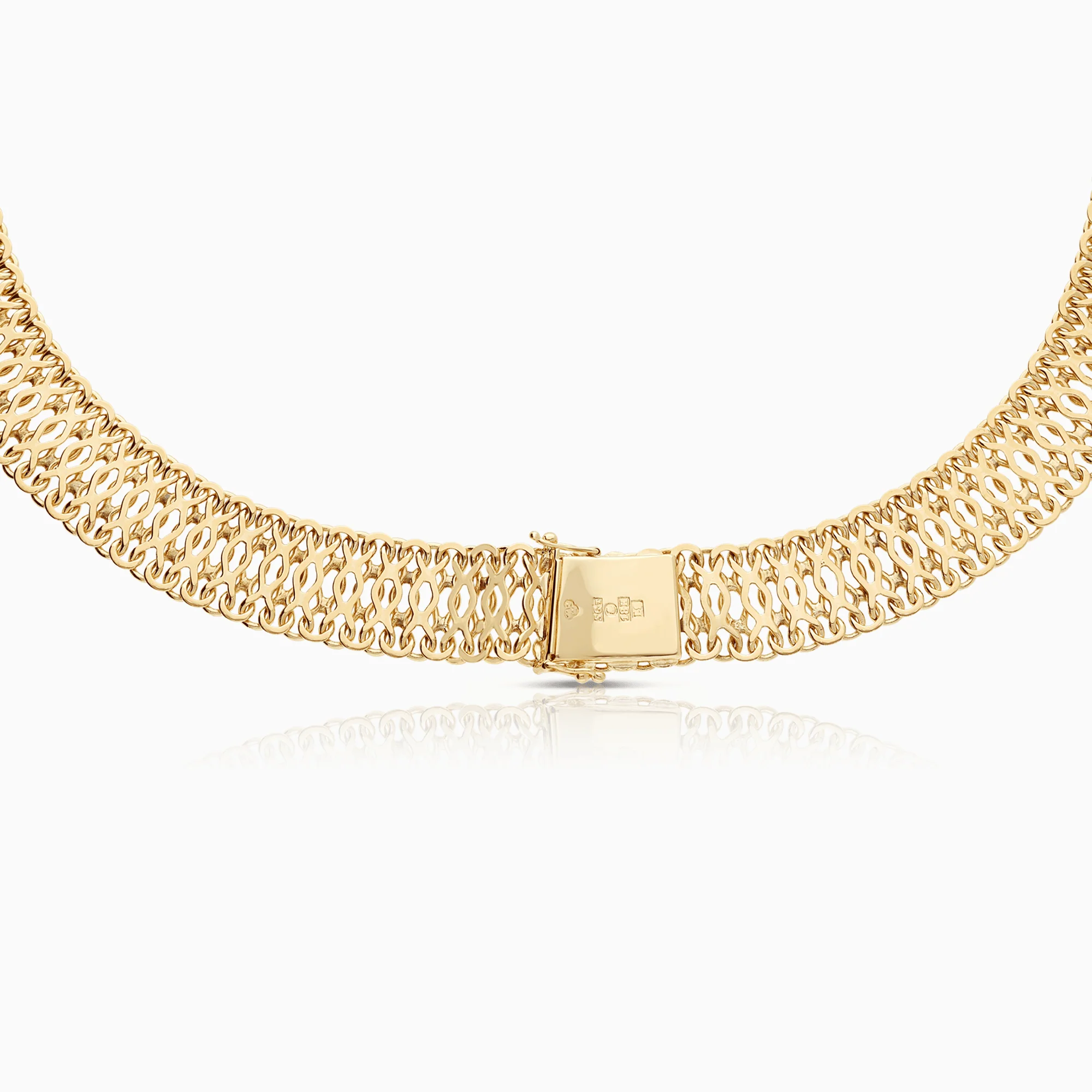 Gold collier 53.58g 18K gold - Image 2