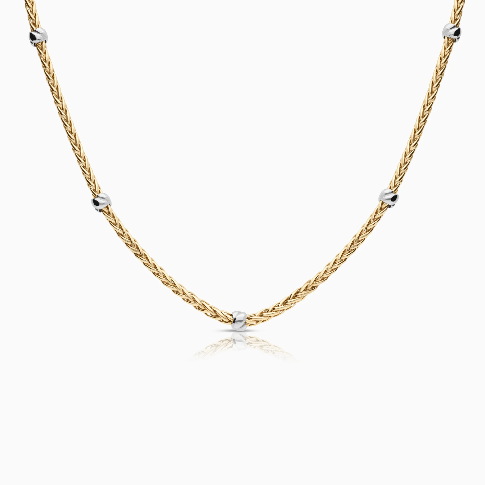 Gold necklace 11.92g 18K gold