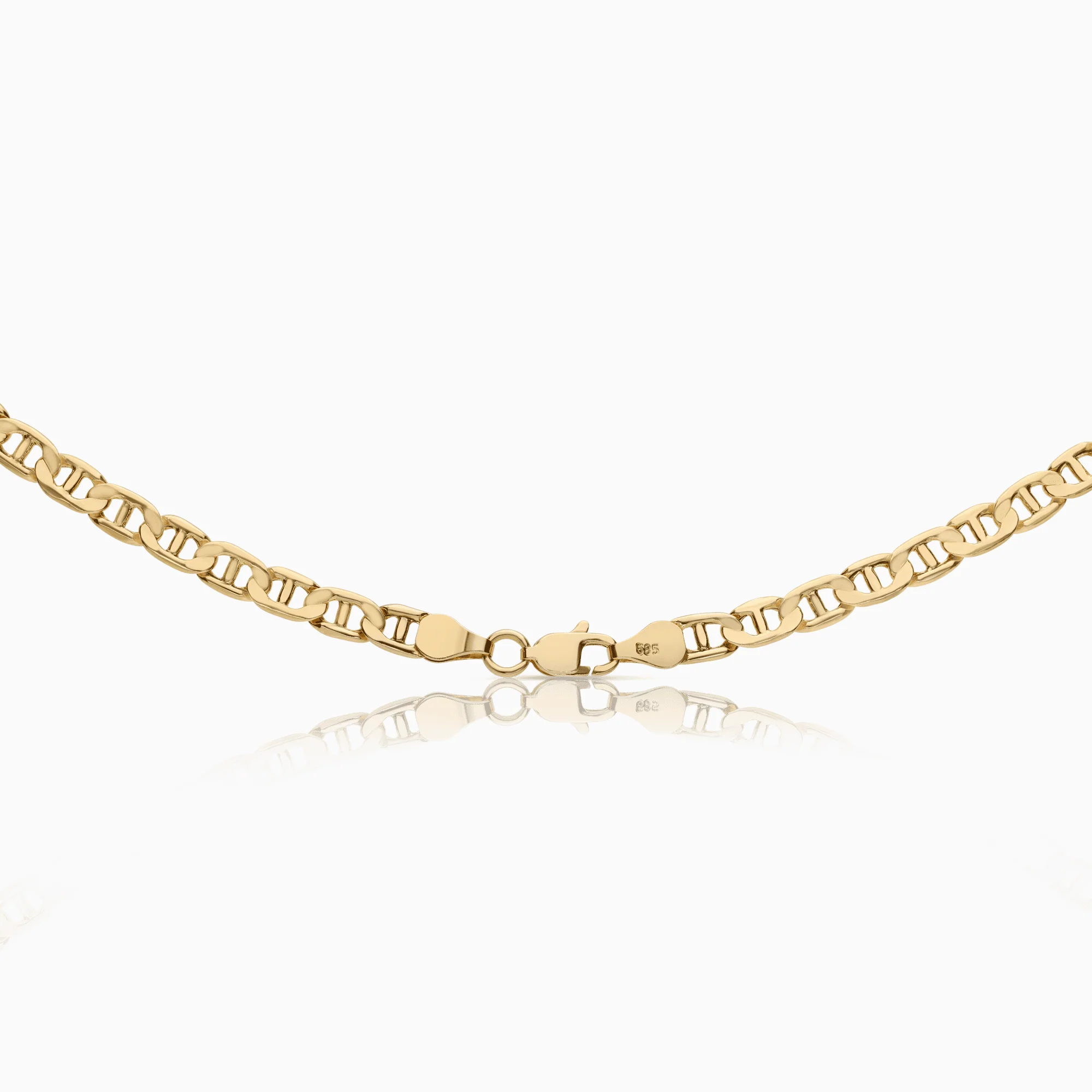 Gold necklace 13.70g 14K gold - Image 2