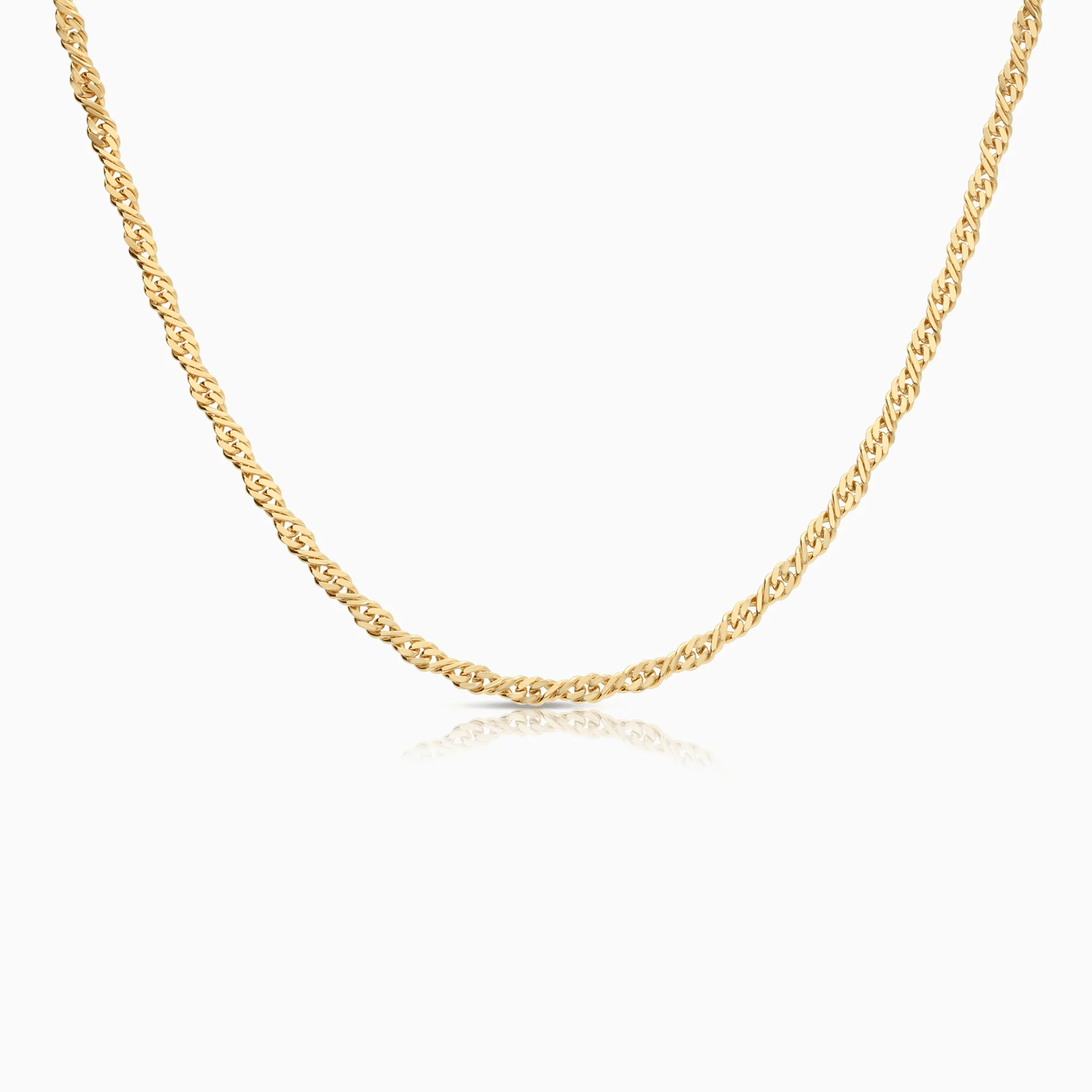 Gold necklace 18.05g 18K gold