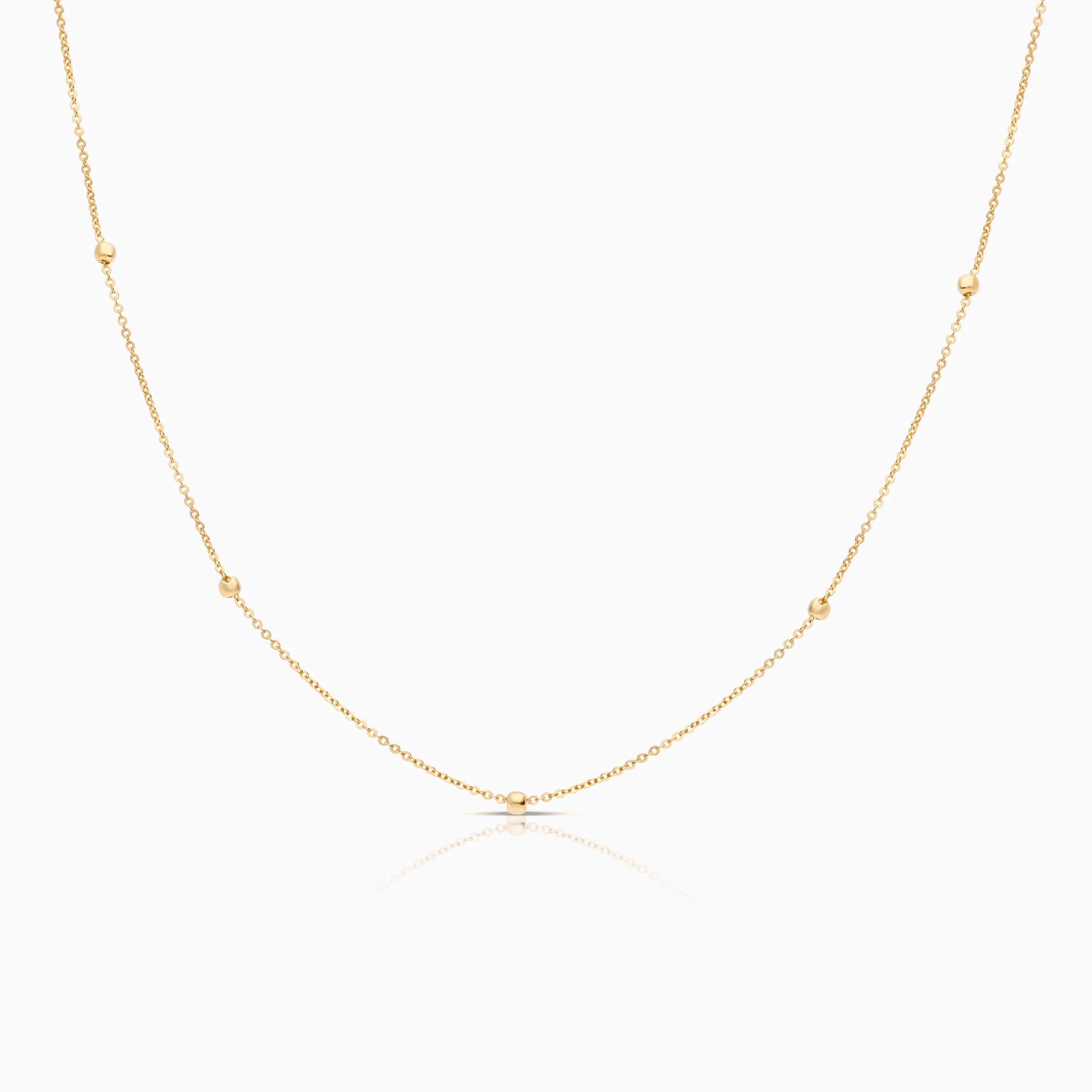 Gold necklace 1.95g 18K gold