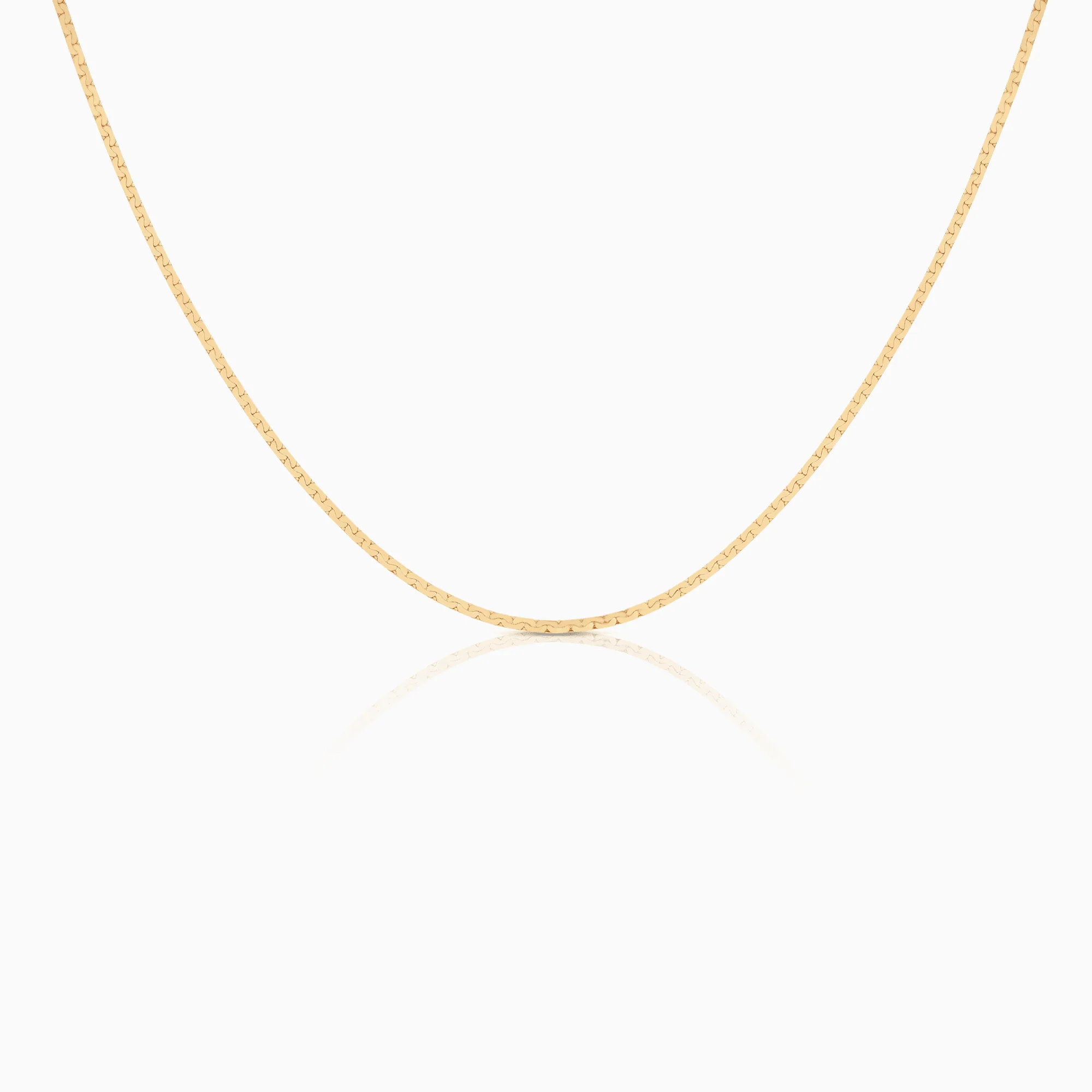 Gold necklace 3.33g 18K gold