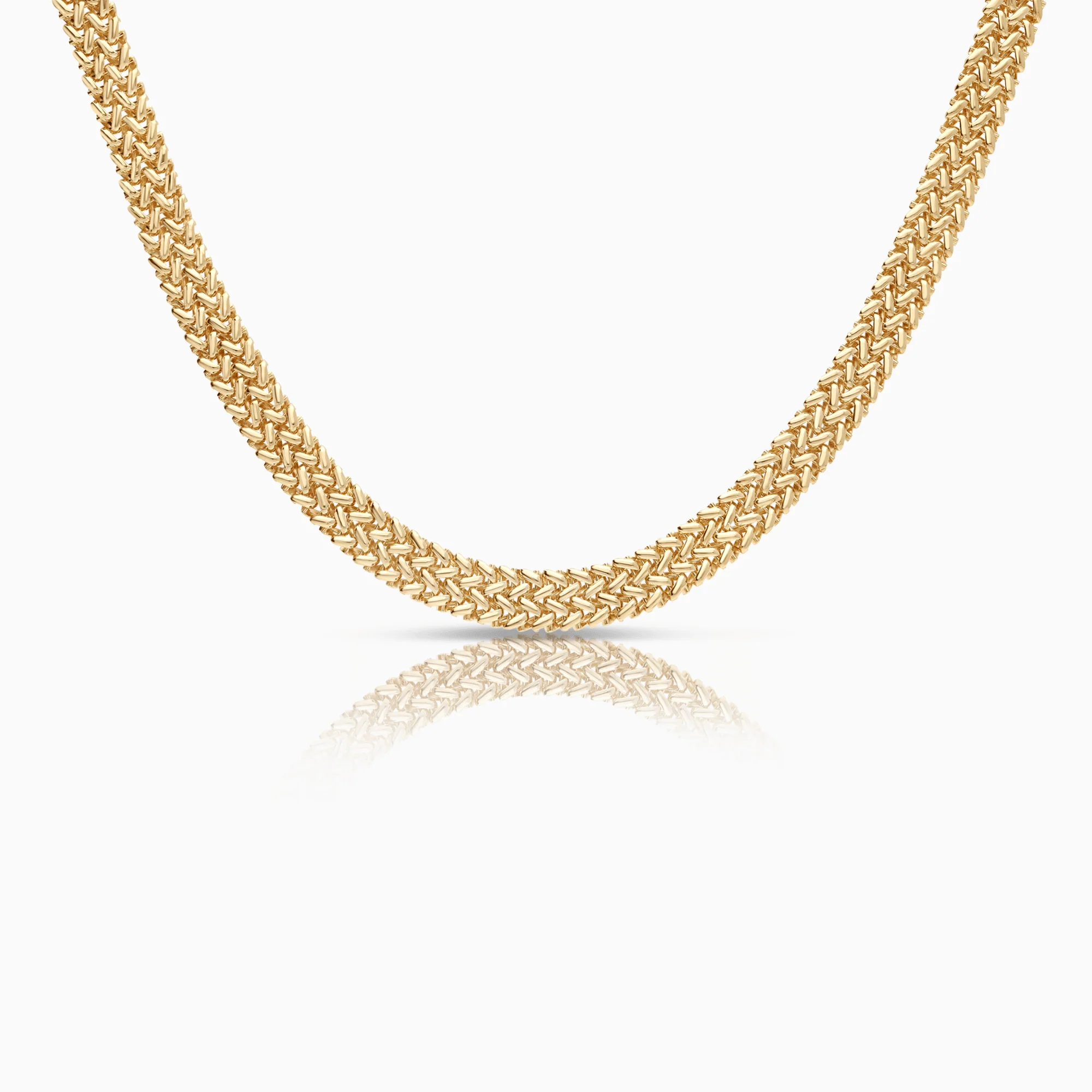Gold necklace 35.54g 18K gold