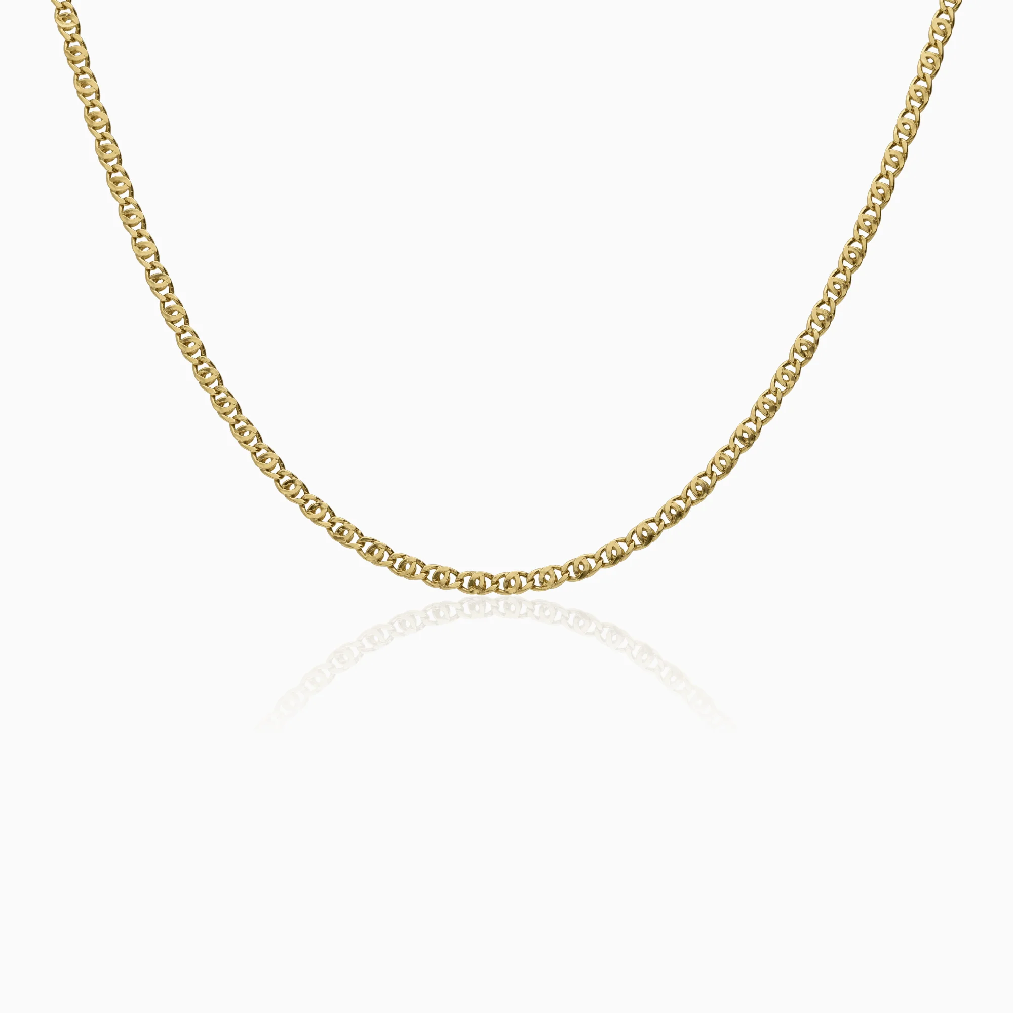 Gold necklace 3.78g 18K gold