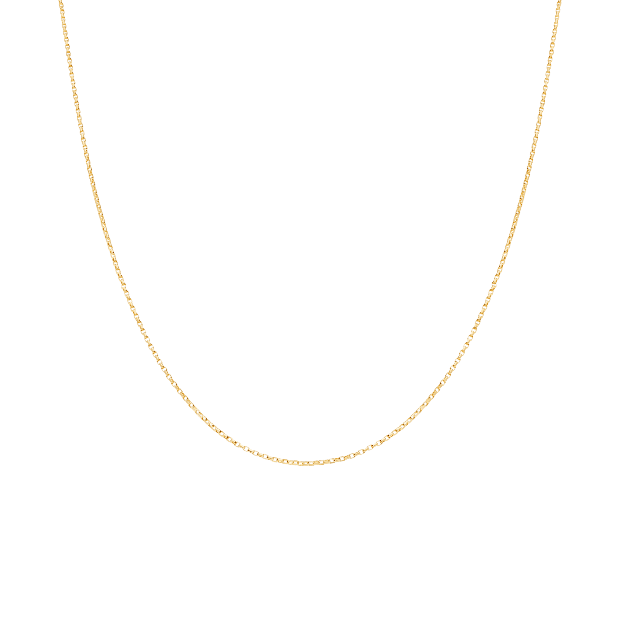 Gold necklace 41cm 18K gold - Image 2