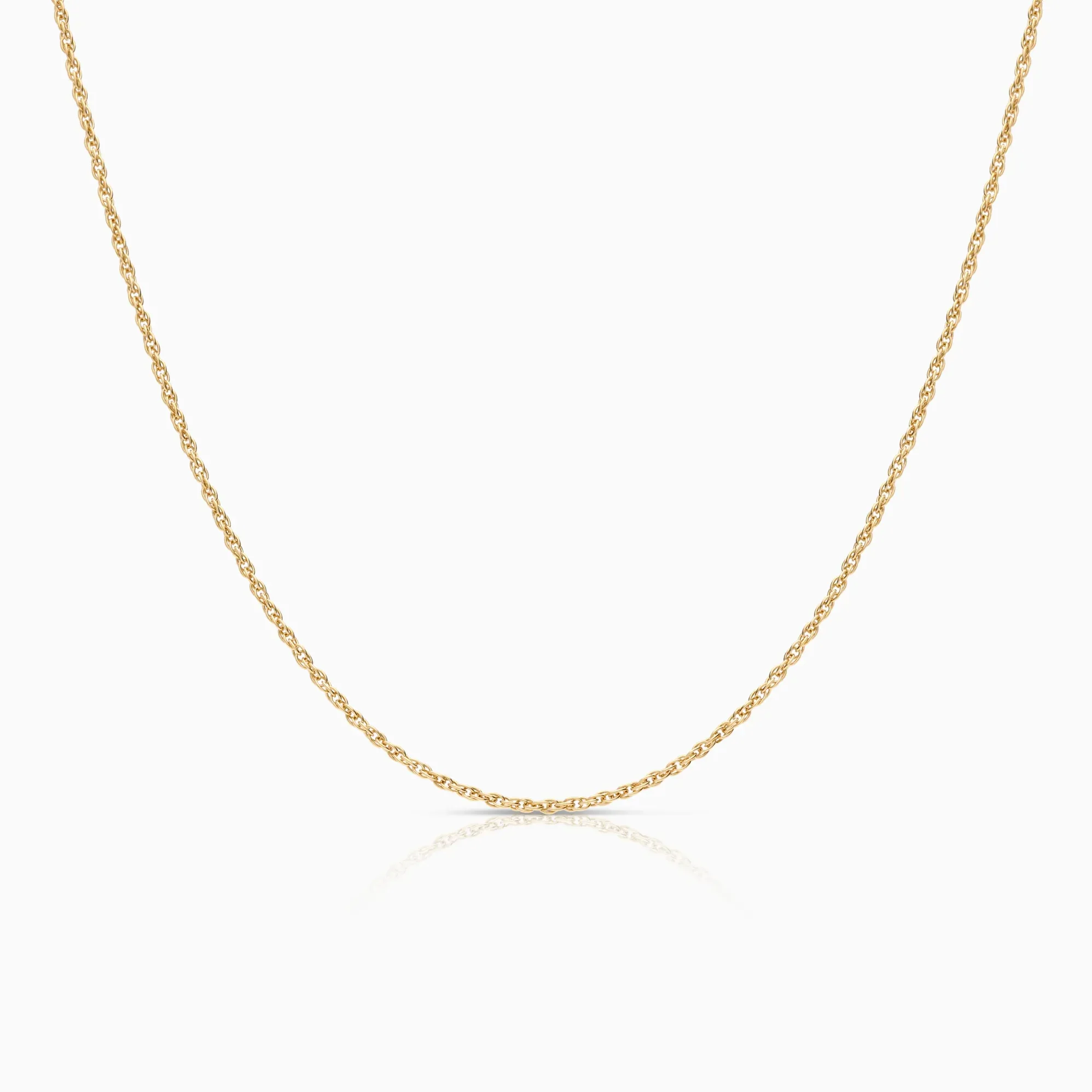 Gold necklace 5.20g 18K gold
