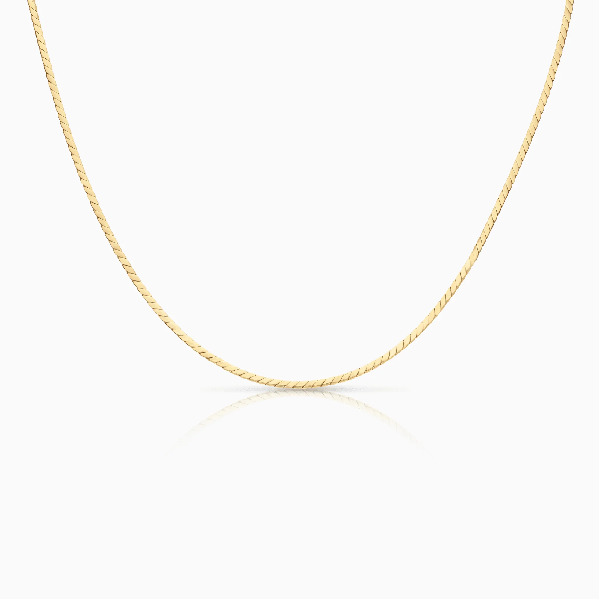 Gold necklace 6.05g 18K gold