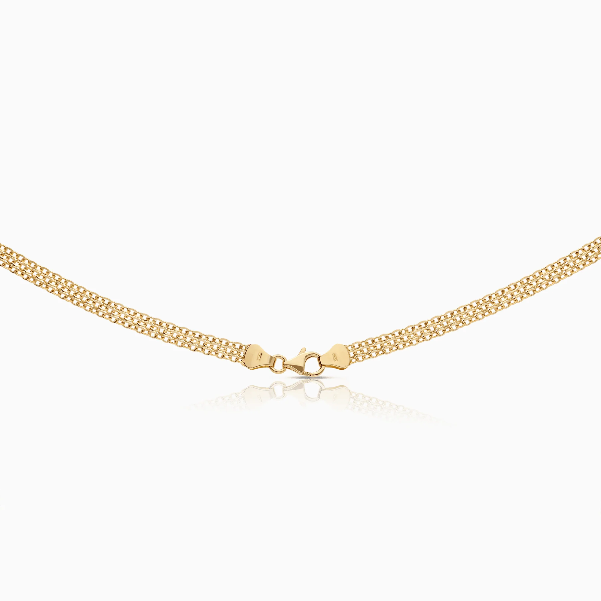 Gold necklace 8.40g 18K gold - Image 2
