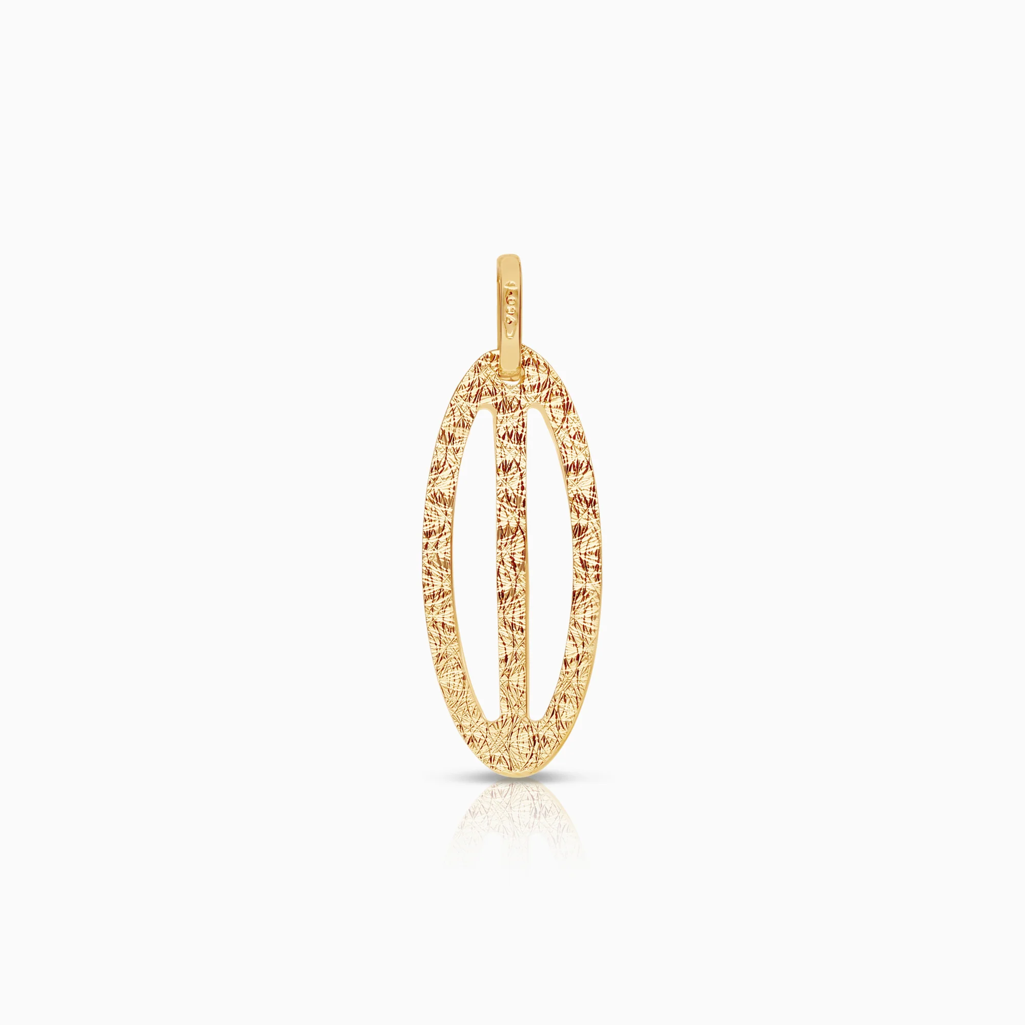 Gold pendant 0.59g 18K gold