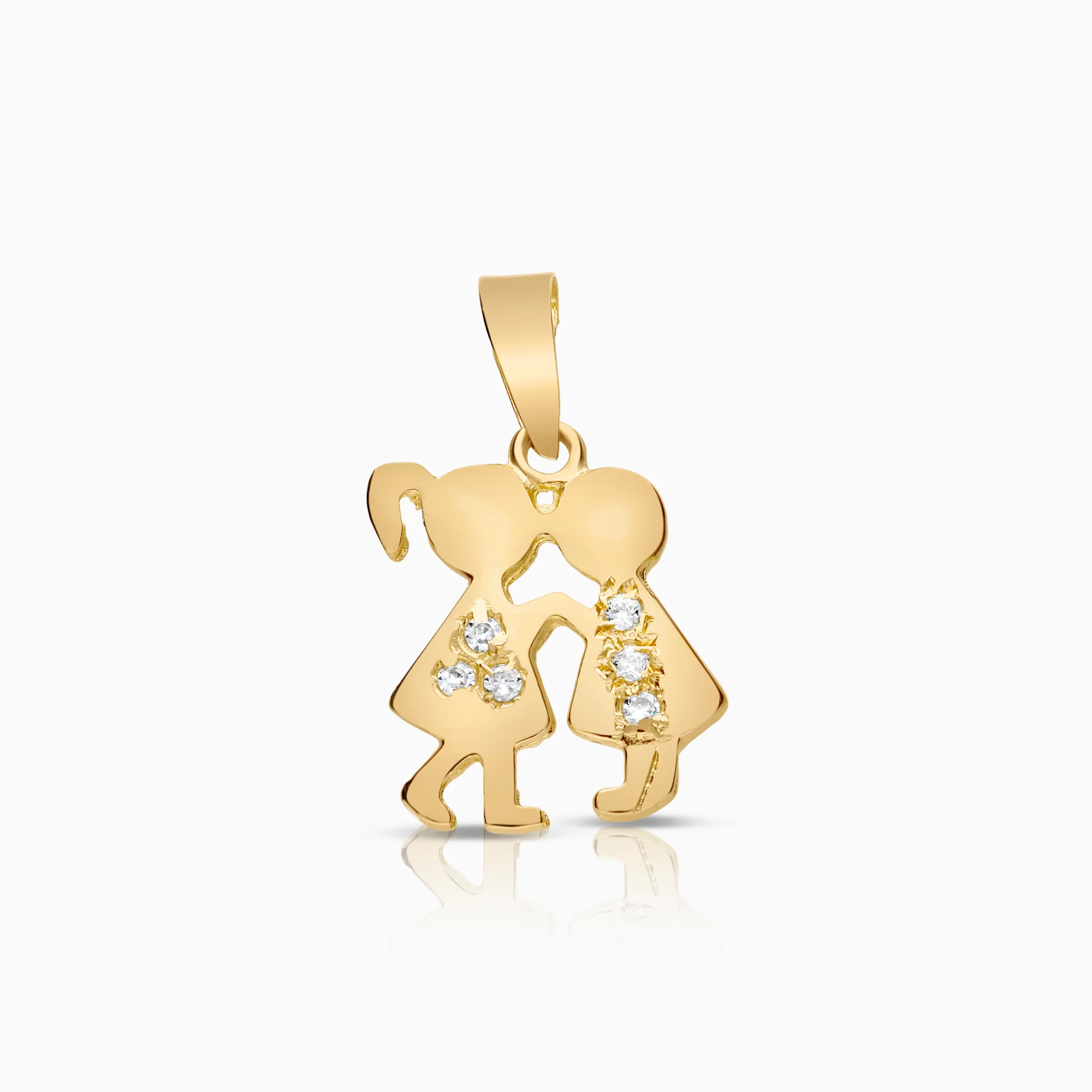 Gold pendant 0.78g 18K gold.