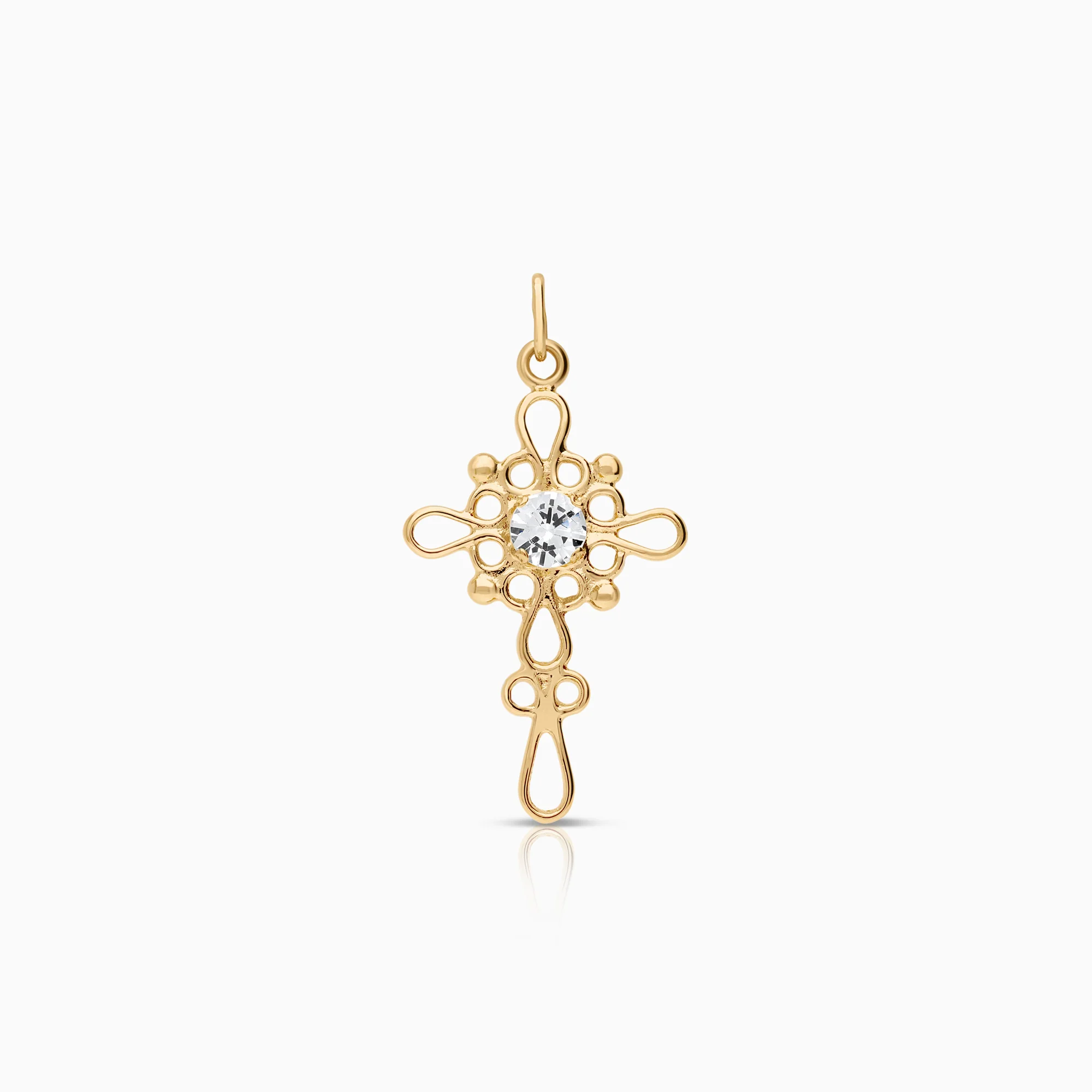 Gold pendant 1.53g 18K gold