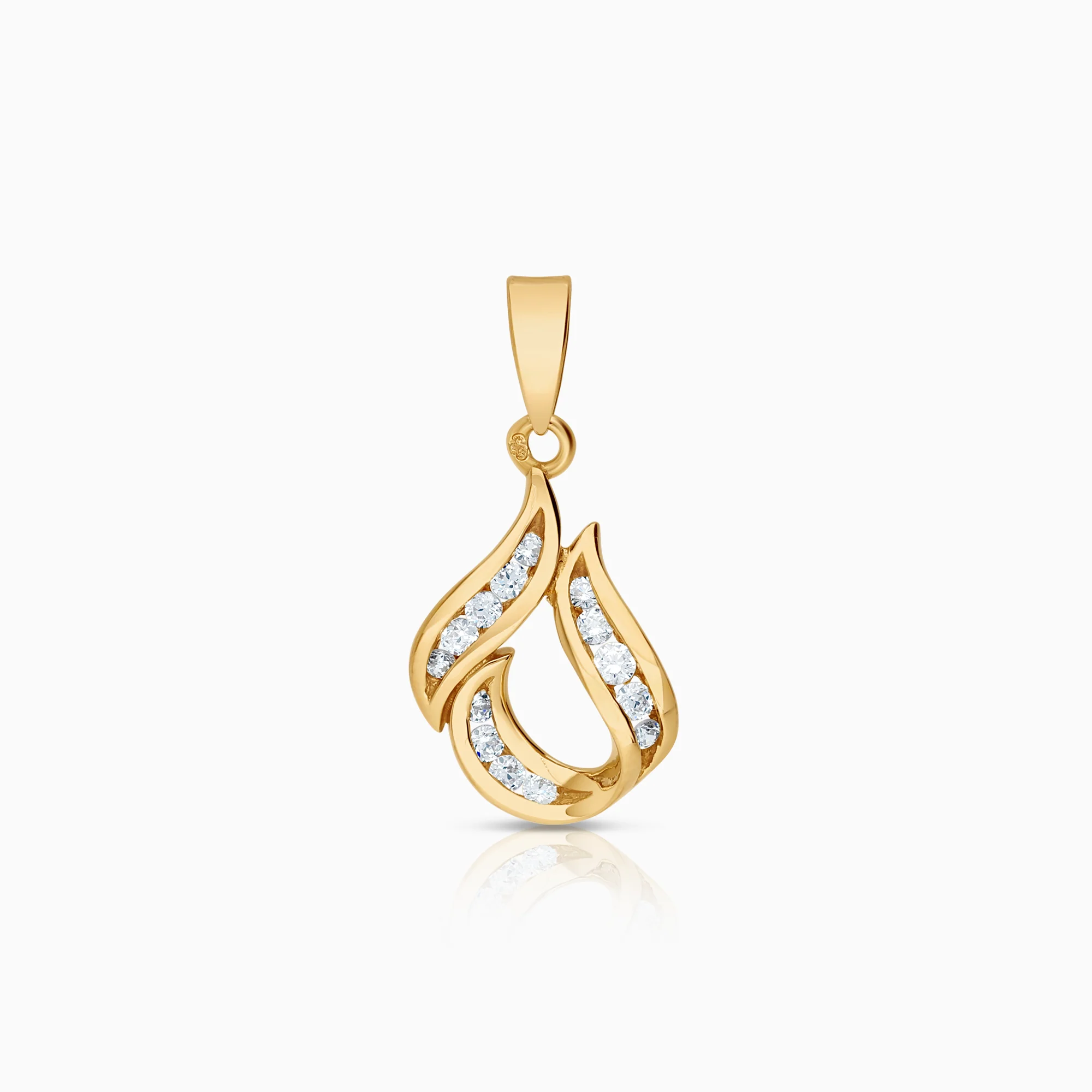 Gold pendant 1.66g 18K gold
