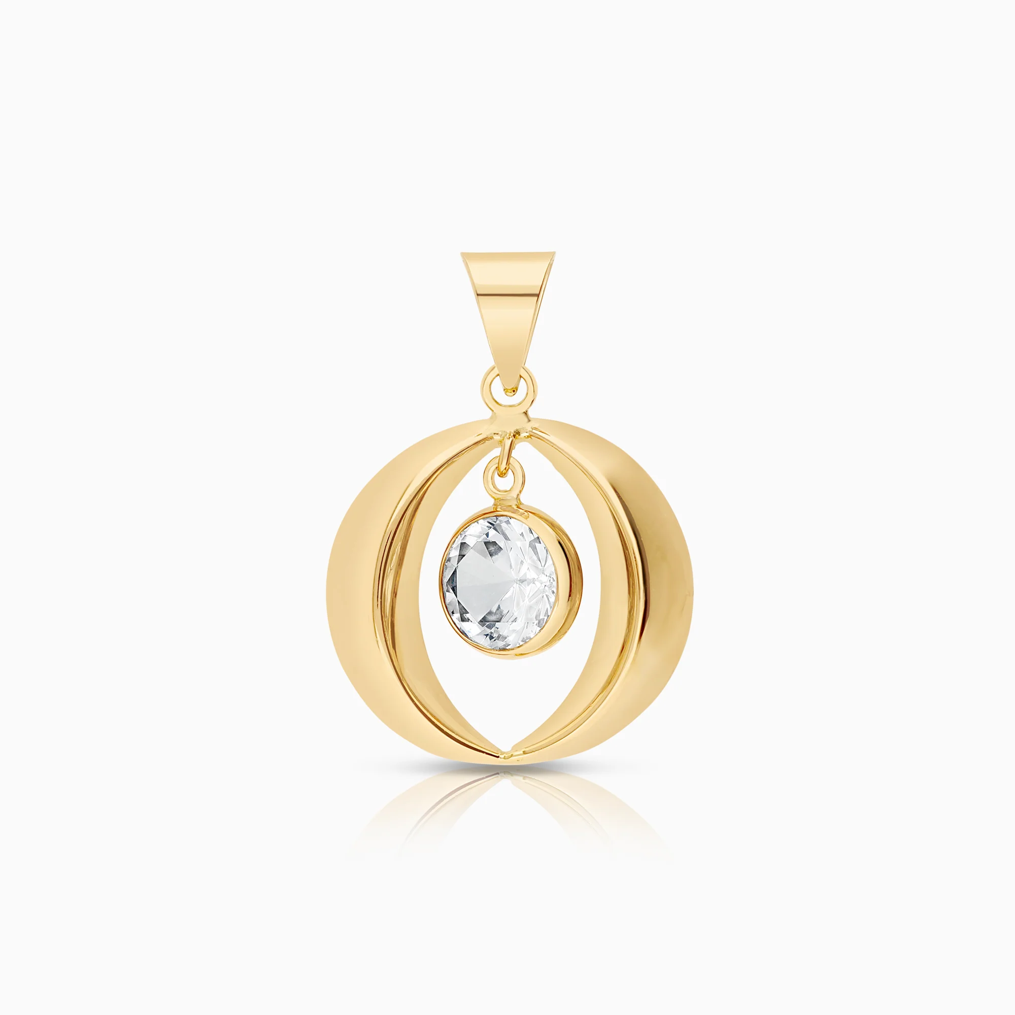 Gold pendant 1.69g 18K gold