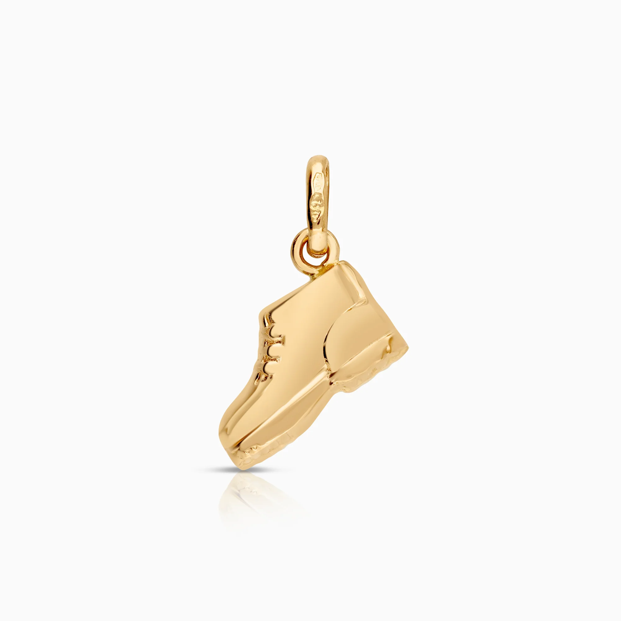 Gold pendant shoe 1.17g 18K gold