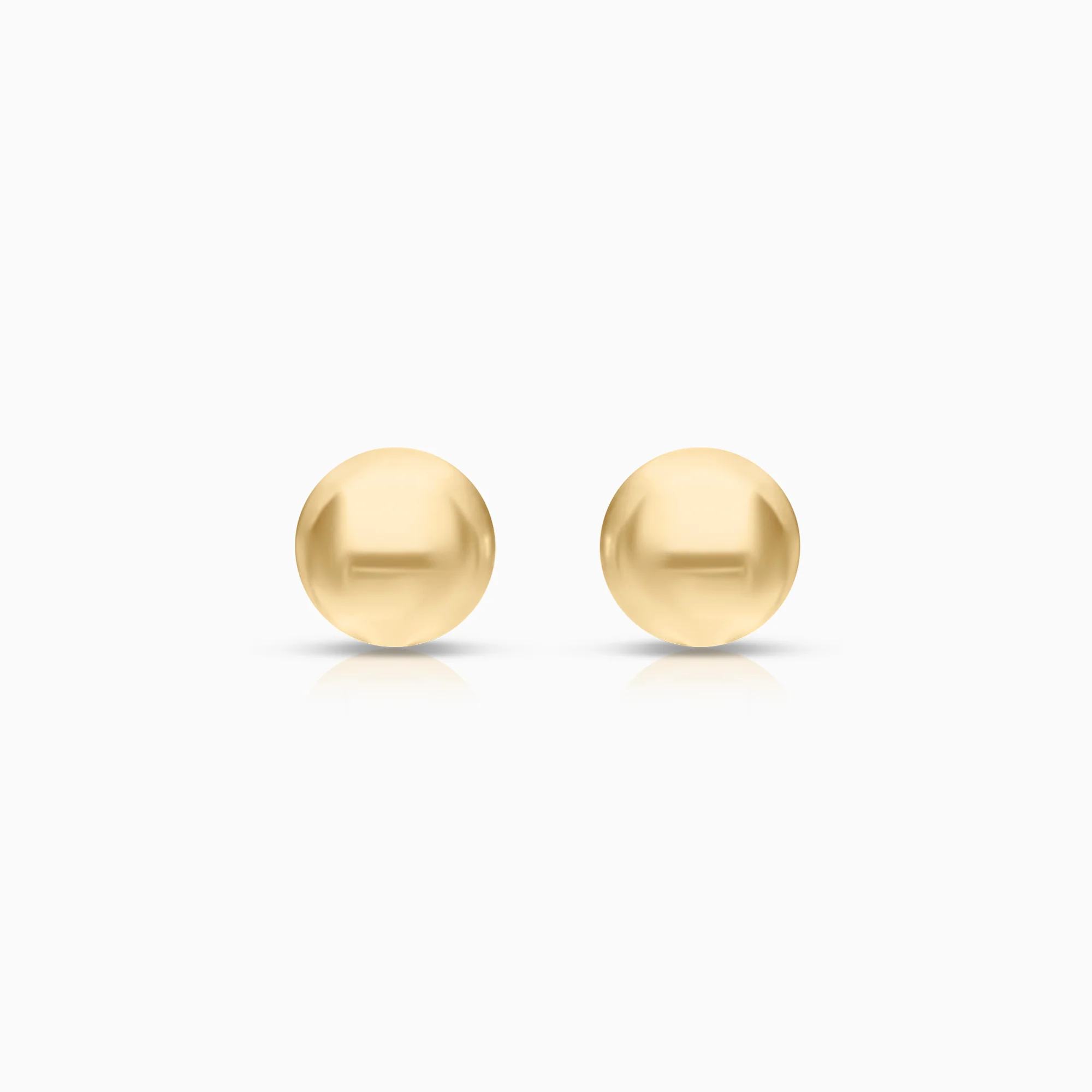 Gold earrings 0.46g 18K gold
