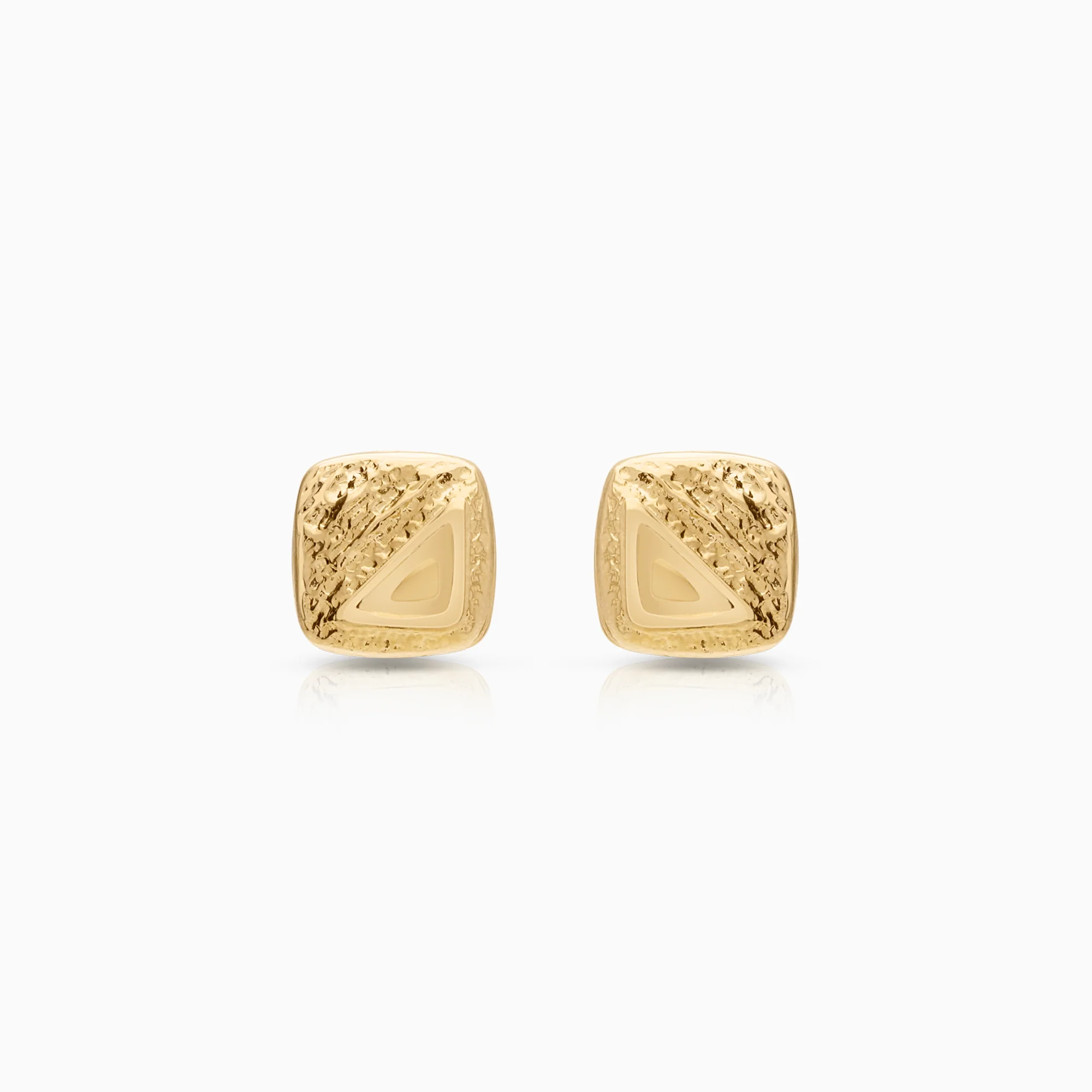 Gold earrings 0.65g 18K gold