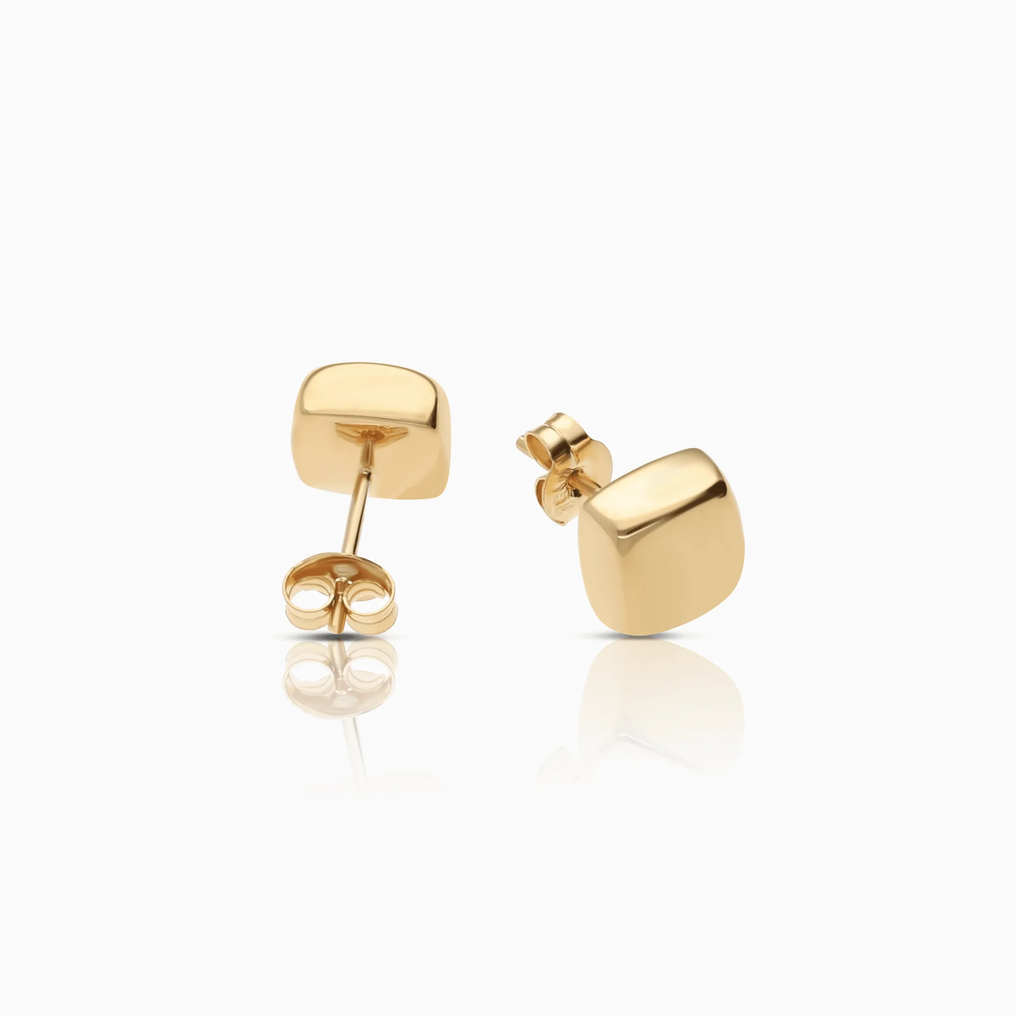 Gold earrings 0.80g 18K - Image 2