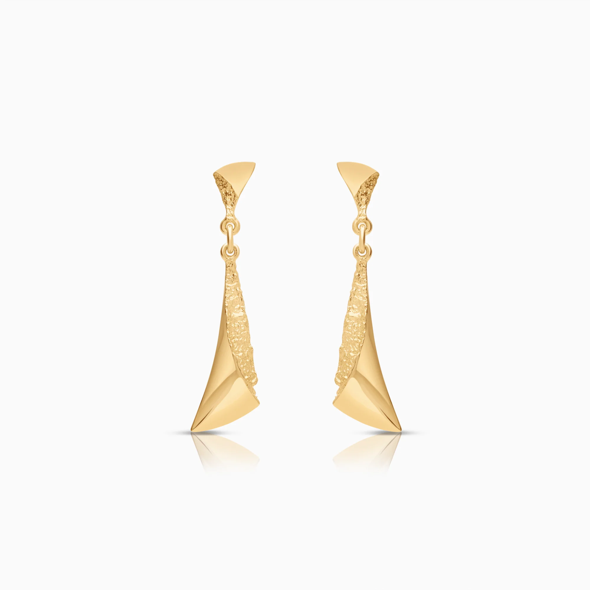 Gold earrings 1.70g 18K gold
