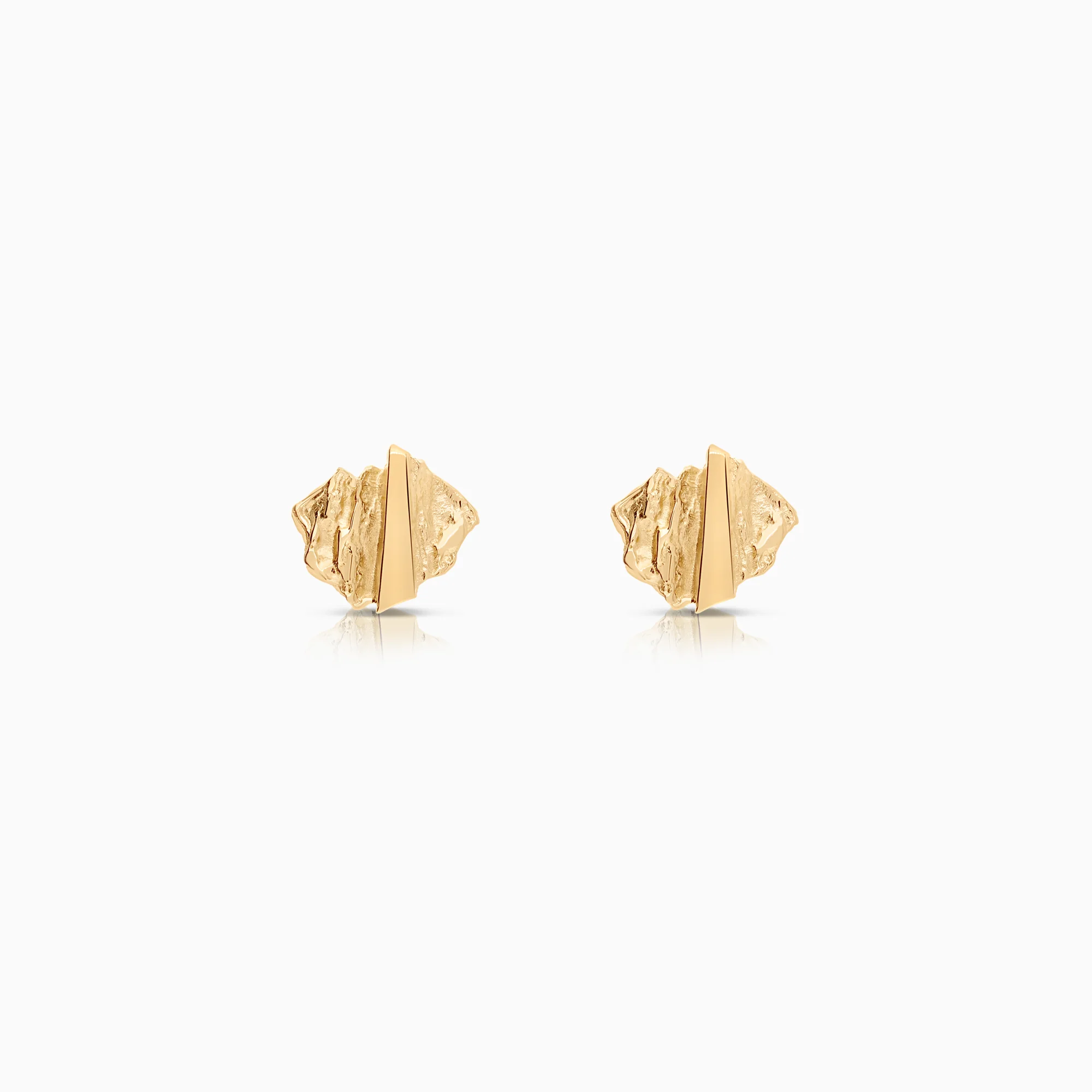 Gold earrings 1.81g 18K gold