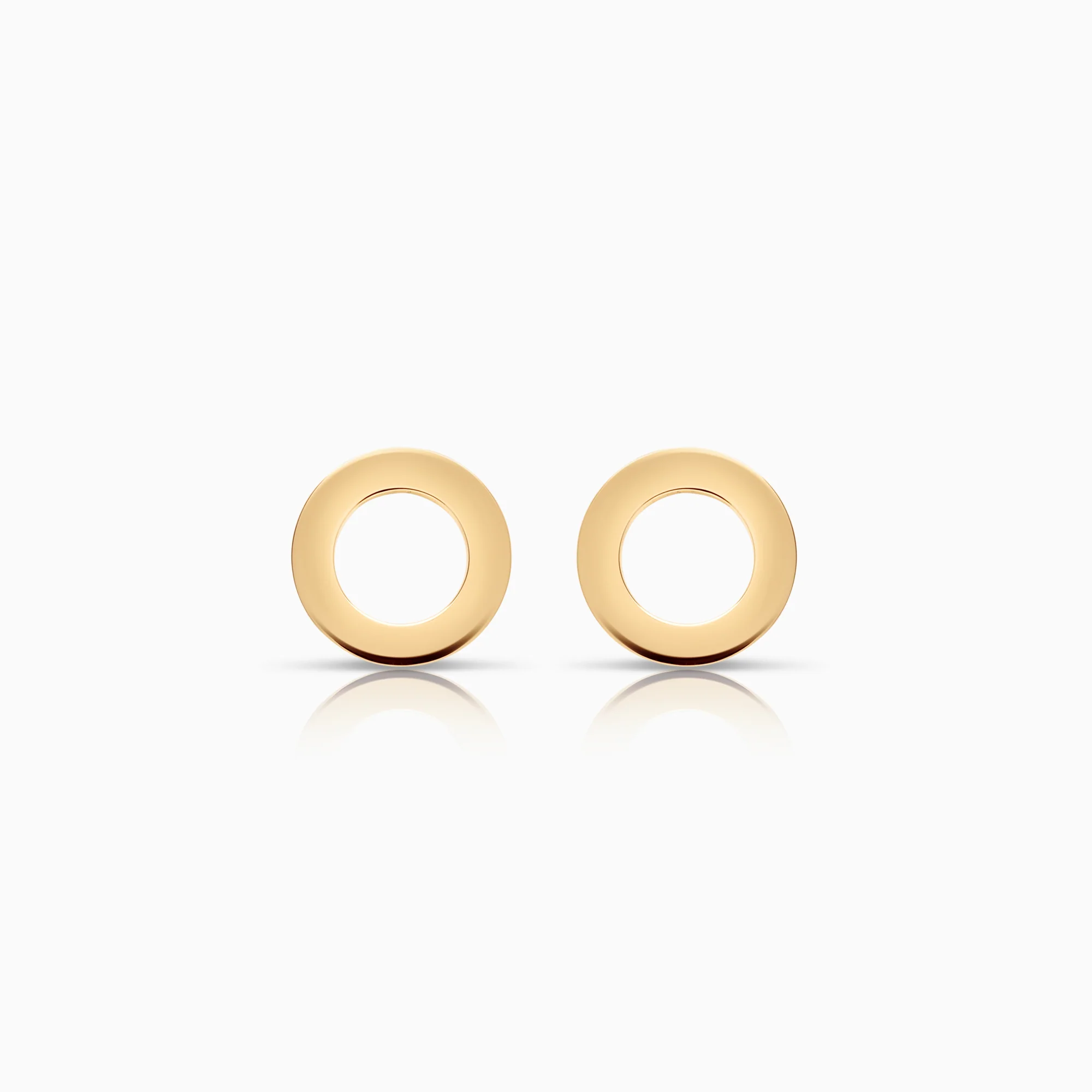 Gold earrings 1.81g 18K gold
