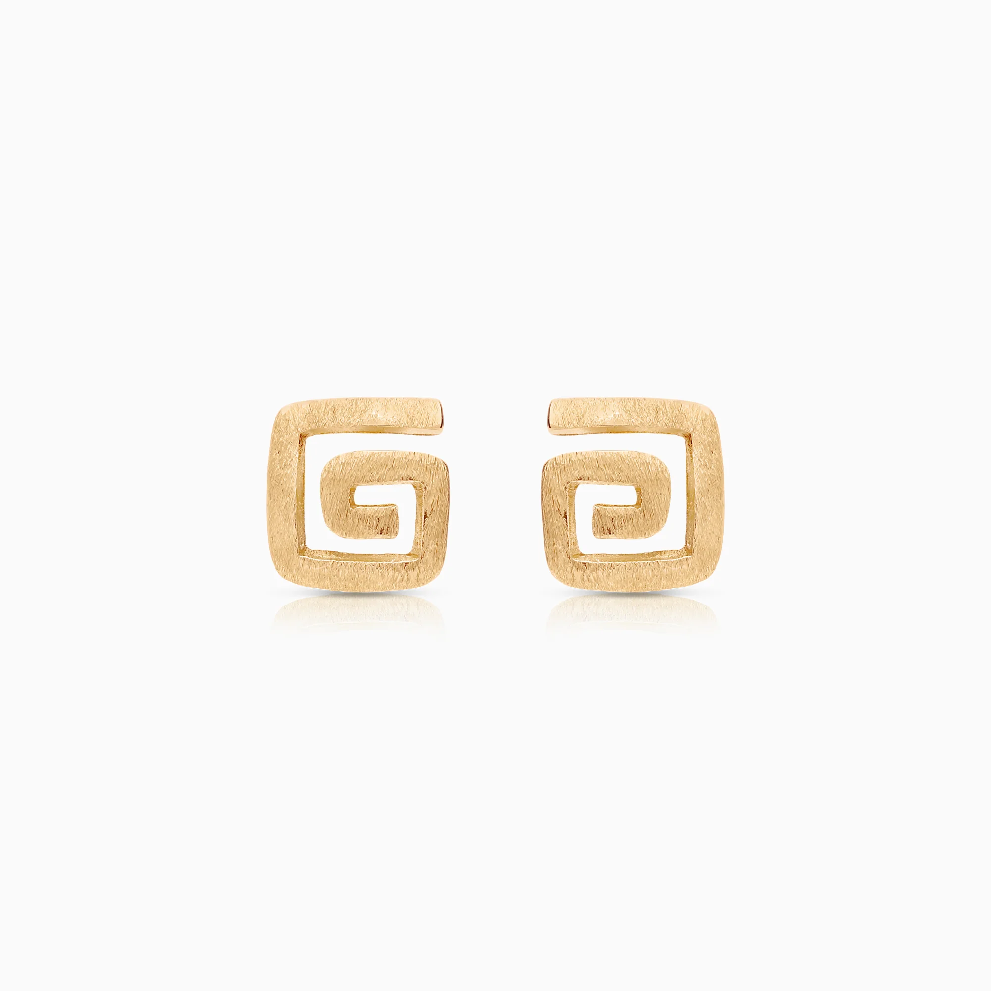 Gold earrings 1.84g 14K gold