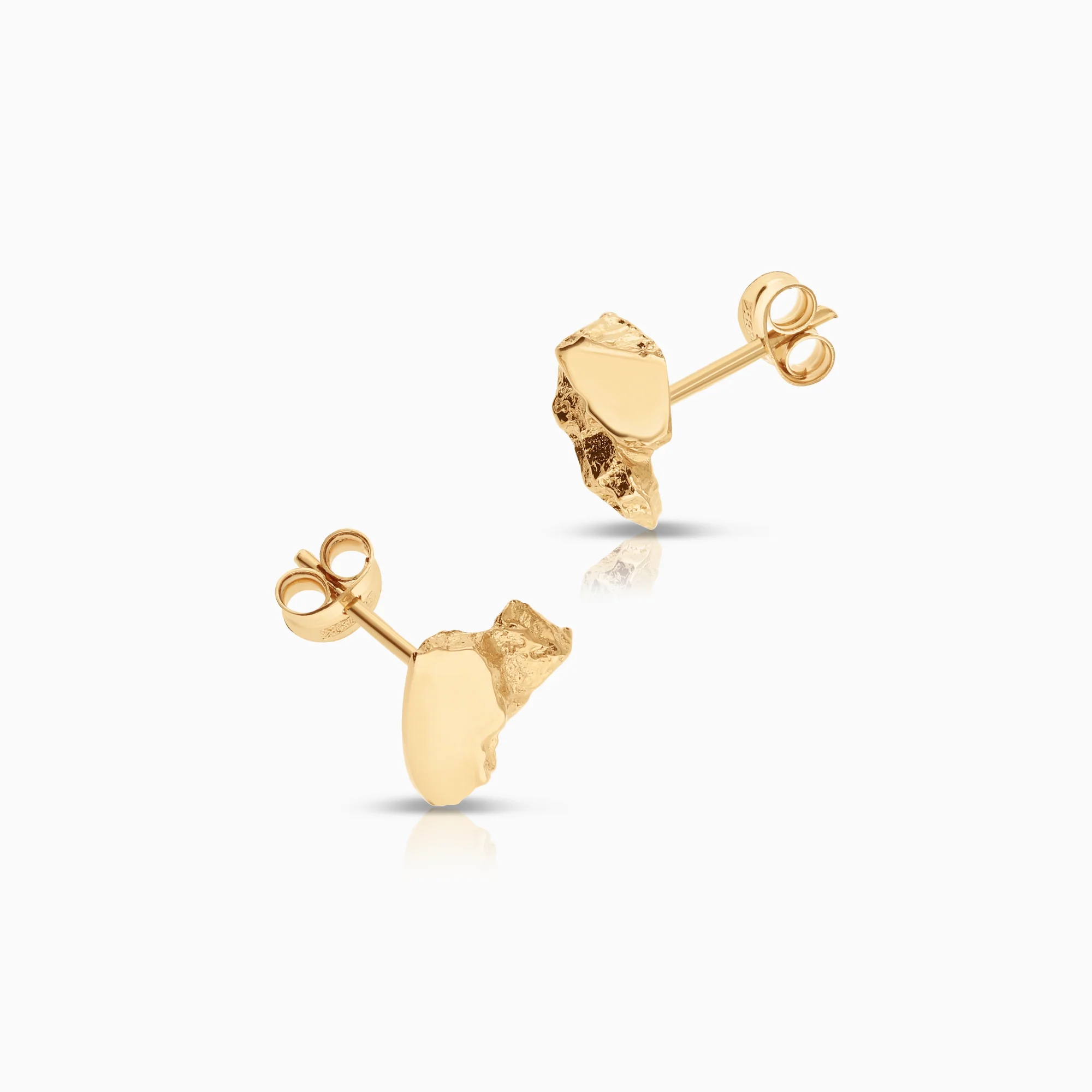 Gold Earrings 1.85g 18K Gold - Image 2