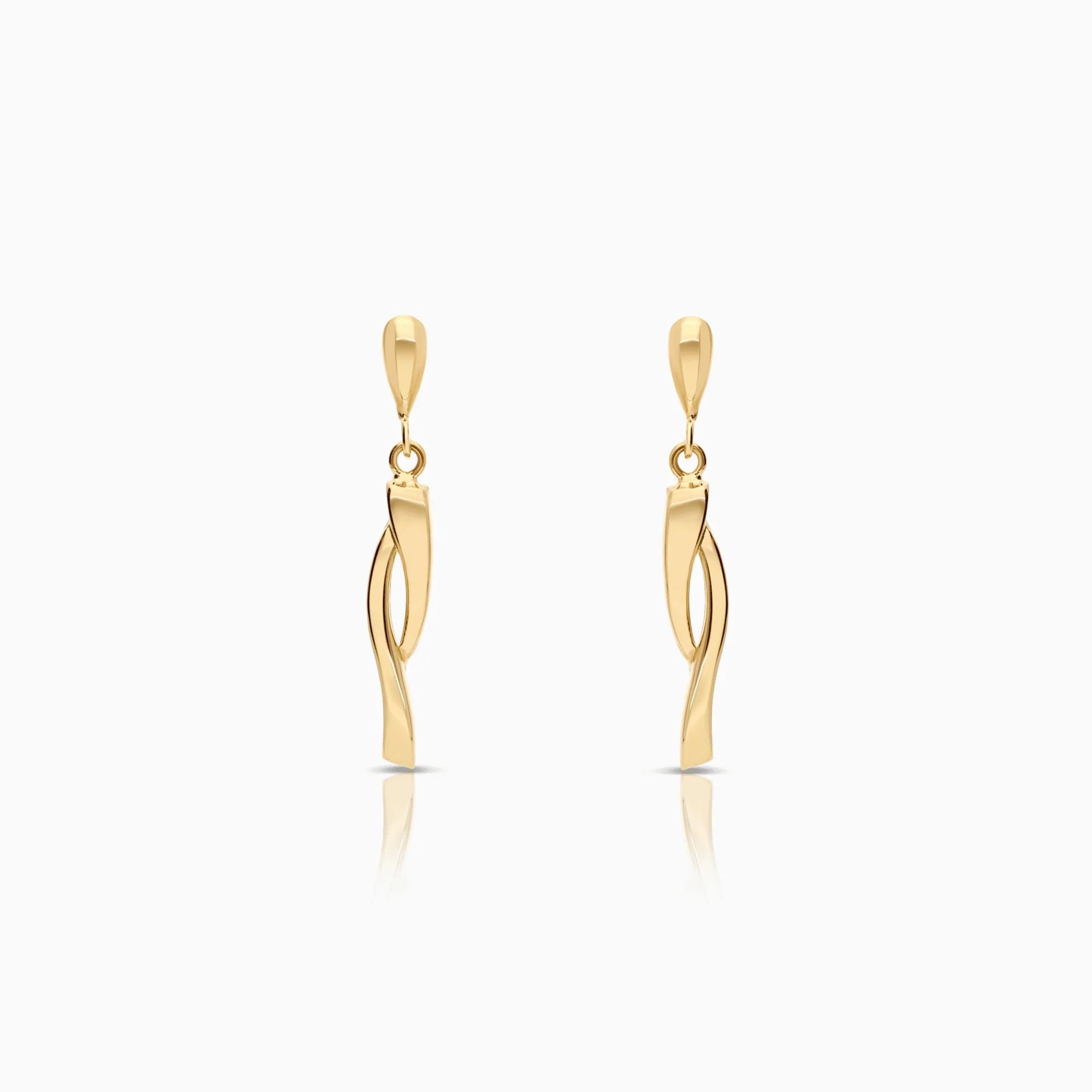 Gold earrings 1.20g 18K gold