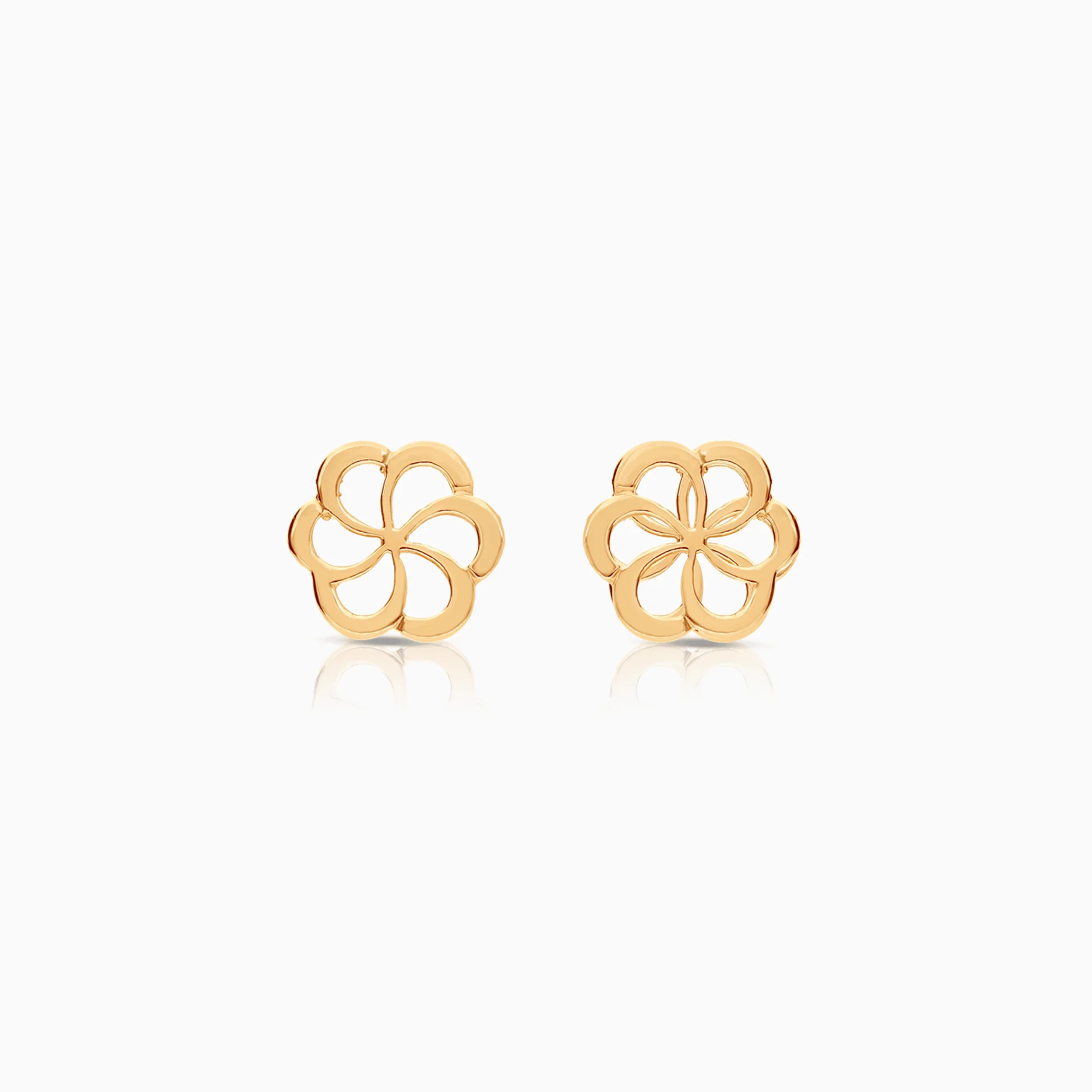 Gold Earrings 1.44g 18K Gold