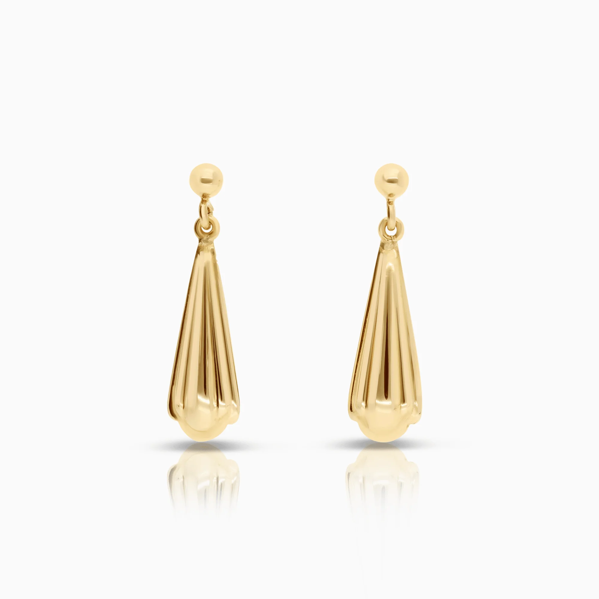 Gold earrings 1.70g 18K gold
