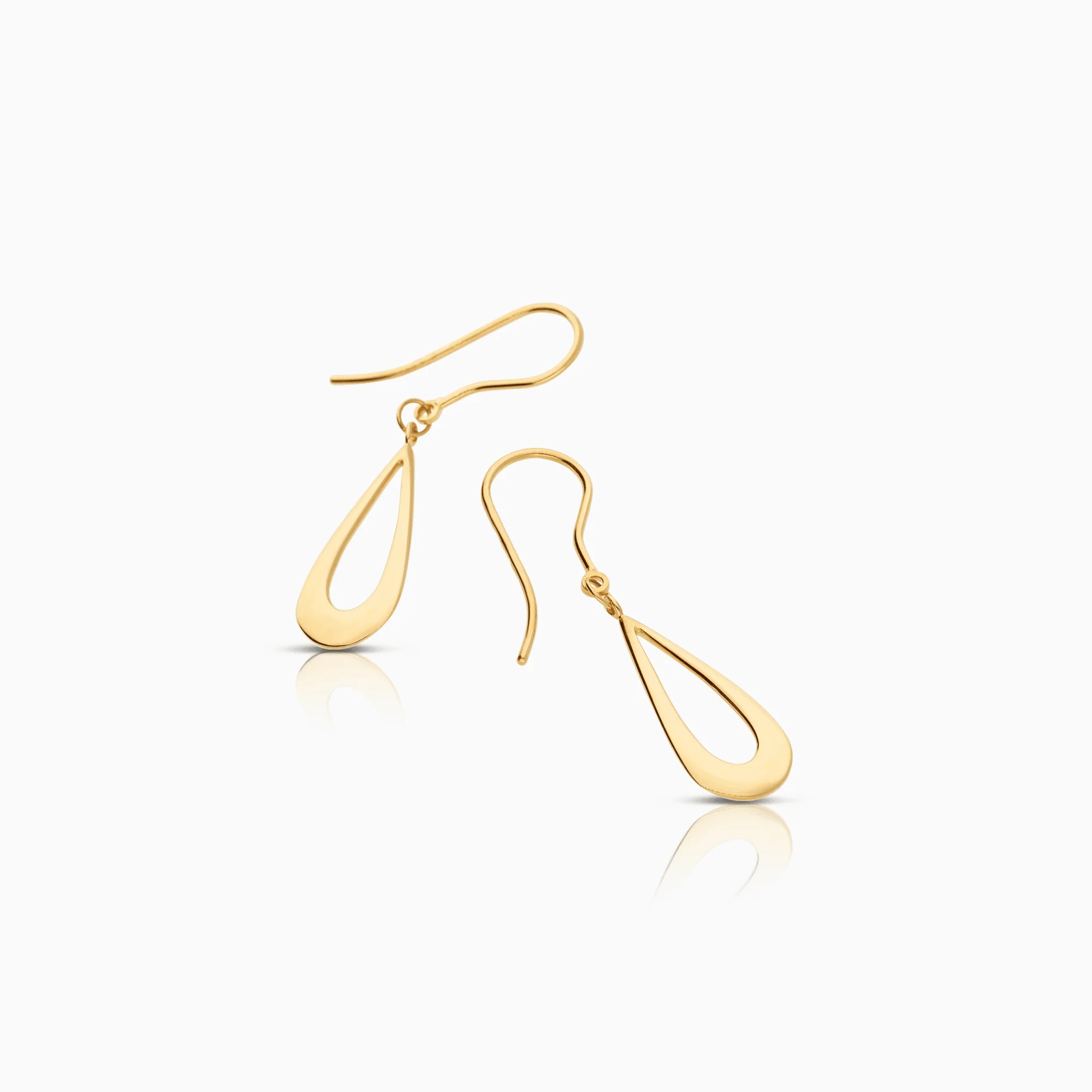Gold earrings 1.82g 18K gold - Image 2