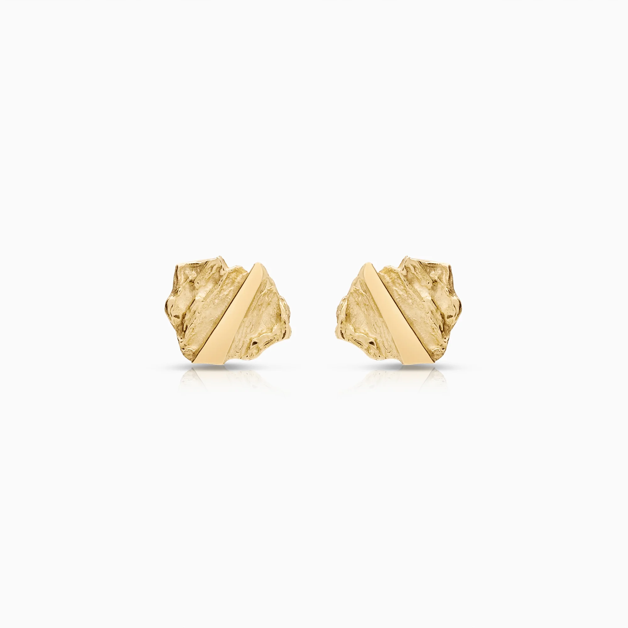 Gold earrings 2.09g 18K gold