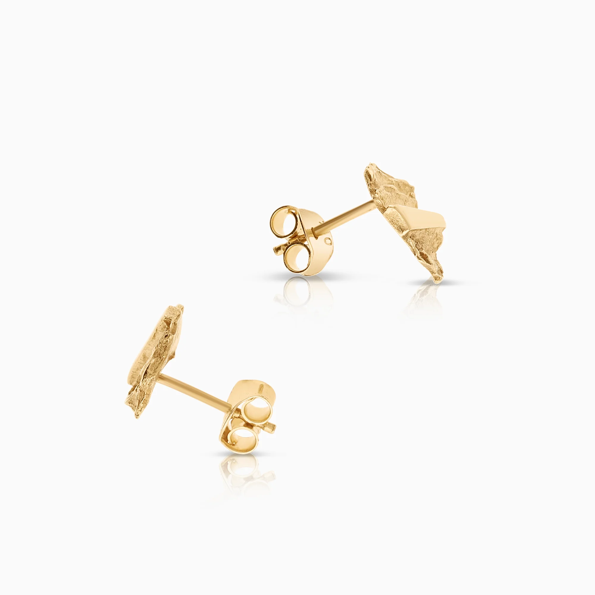 Gold earrings 2.09g 18K gold - Image 2