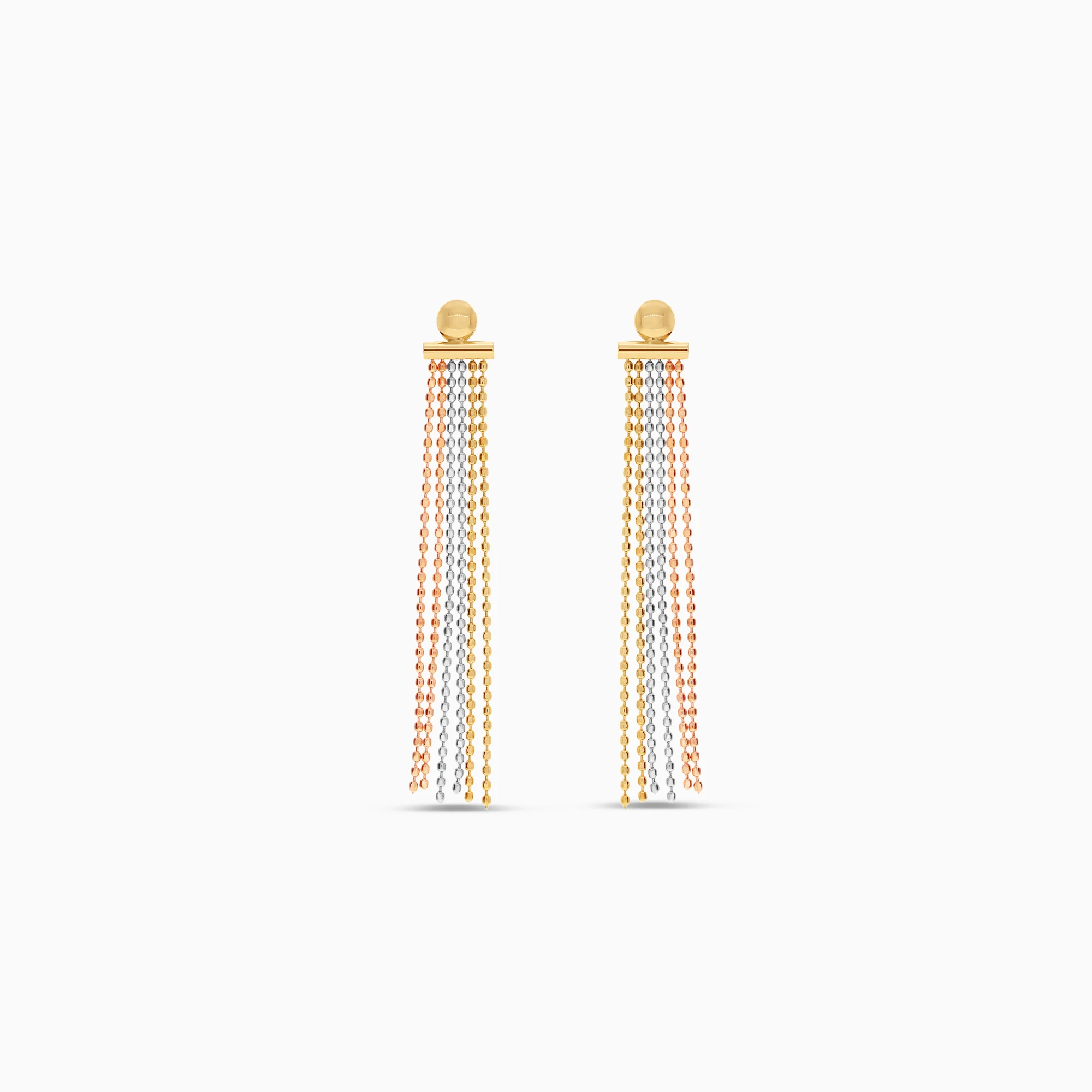 Gold earrings 2.21g 18K gold