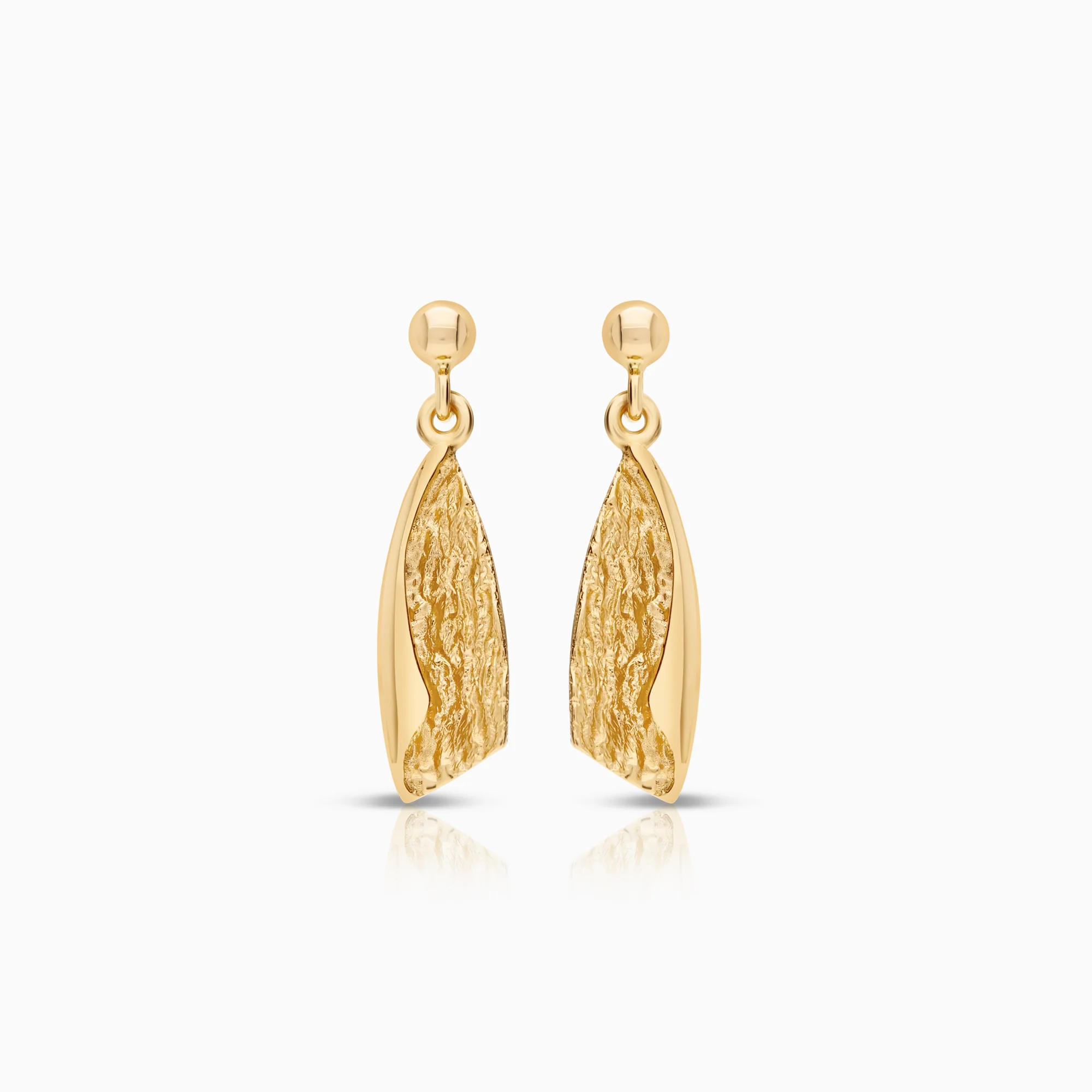 Gold earrings 2.32g 18K gold