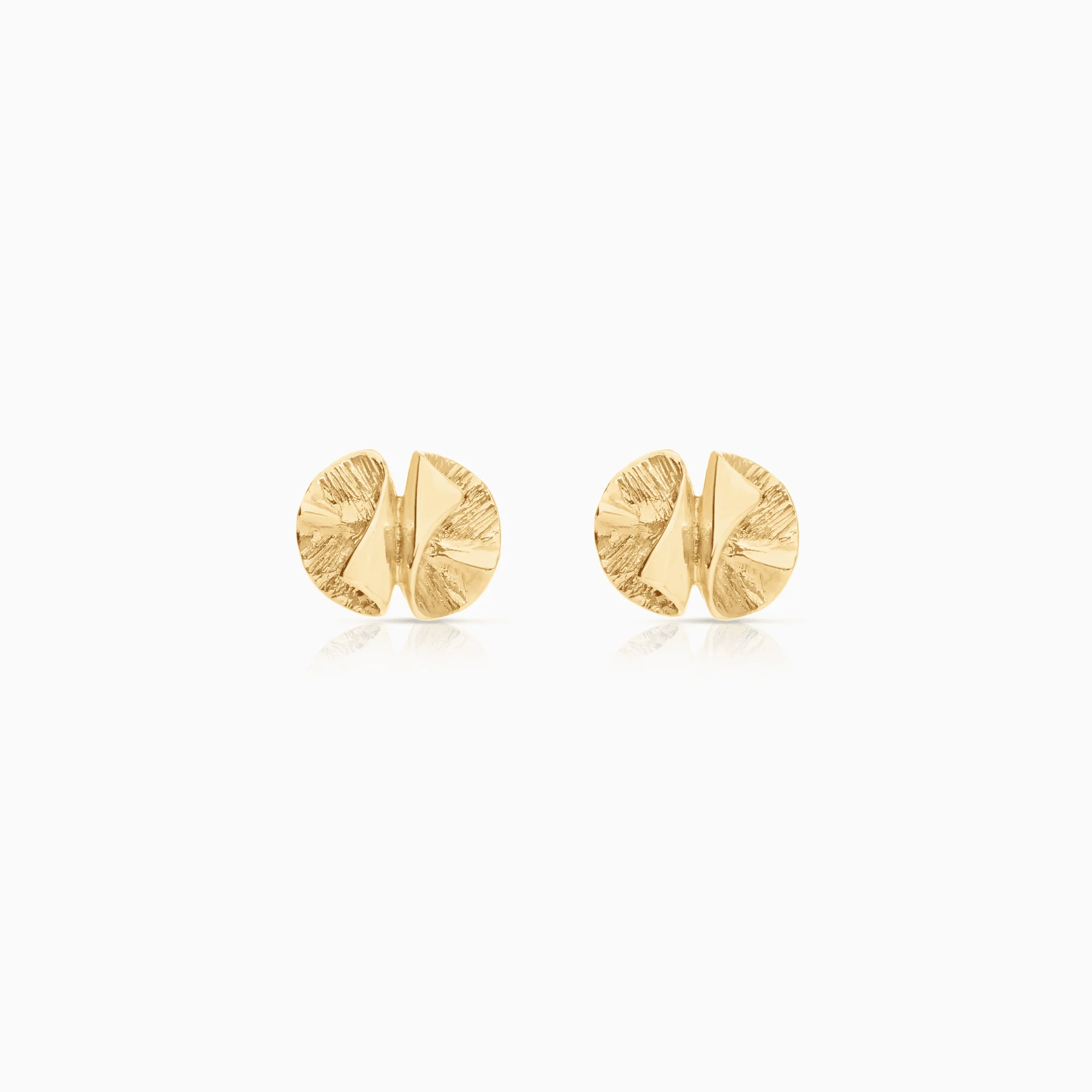 Gold earrings 2.02g 18K gold