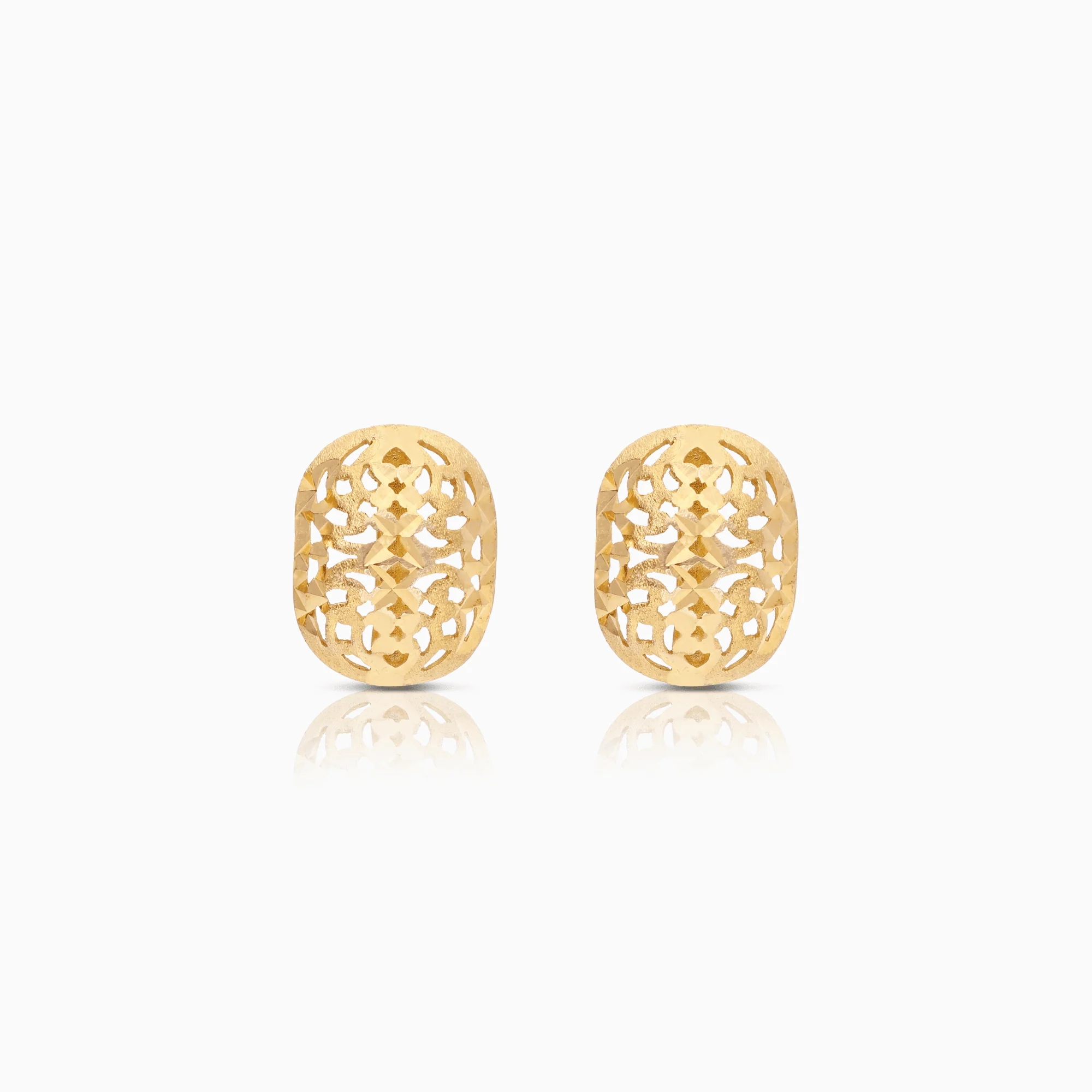 Gold earrings 2.02g 22K gold