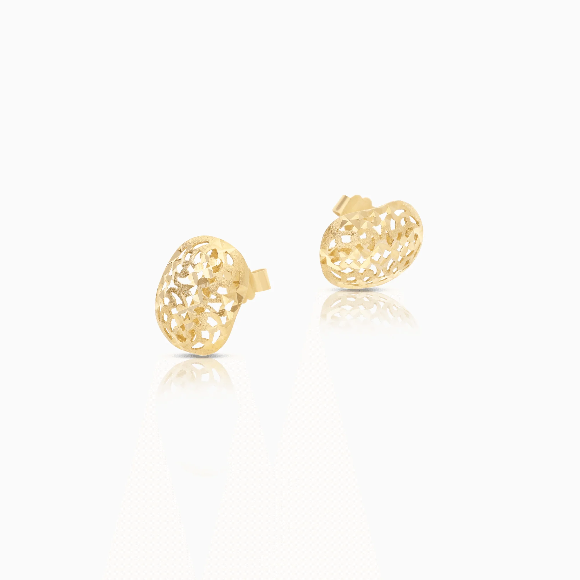 Gold earrings 2.02g 22K gold - Image 2