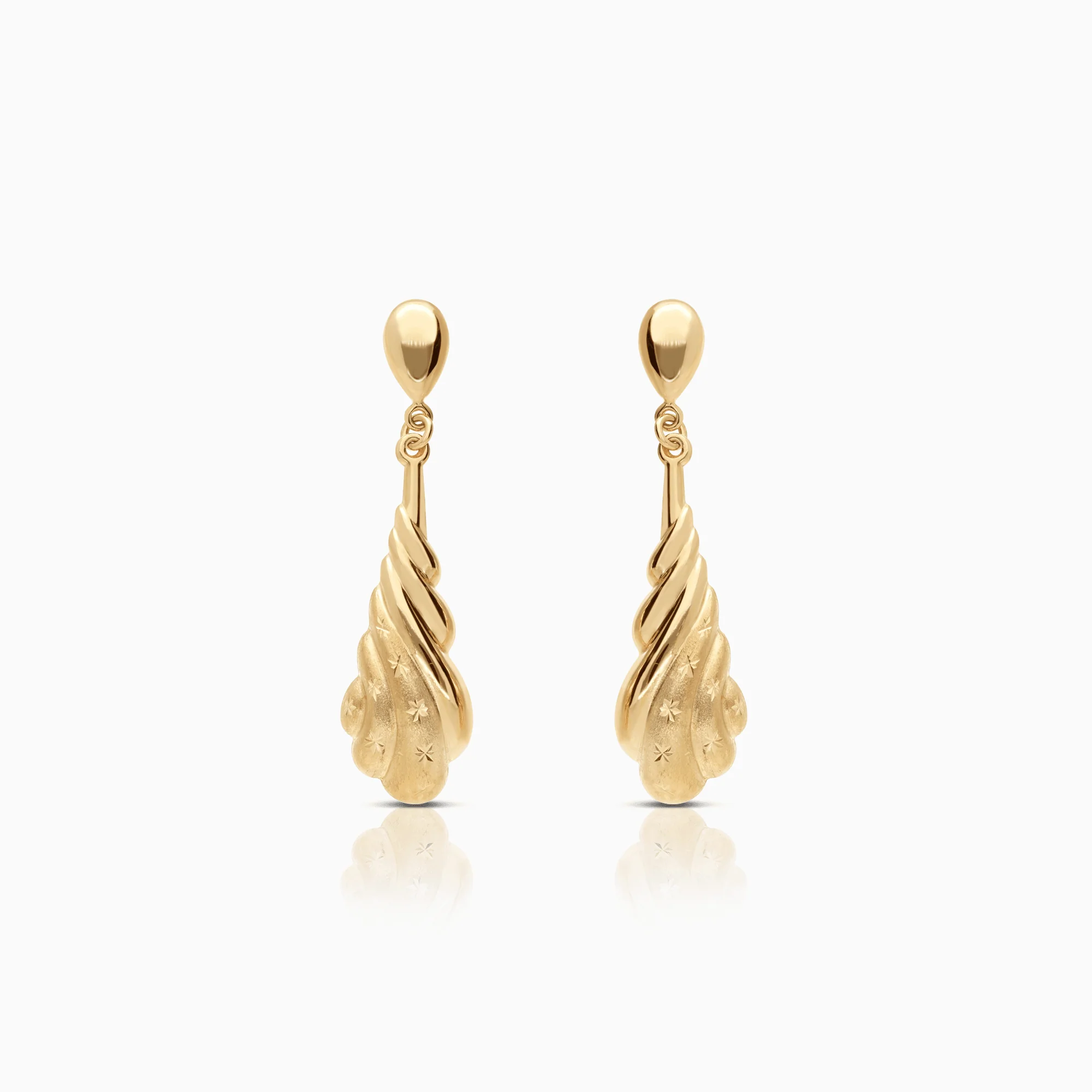 Gold Earrings 2.0g 18K Gold