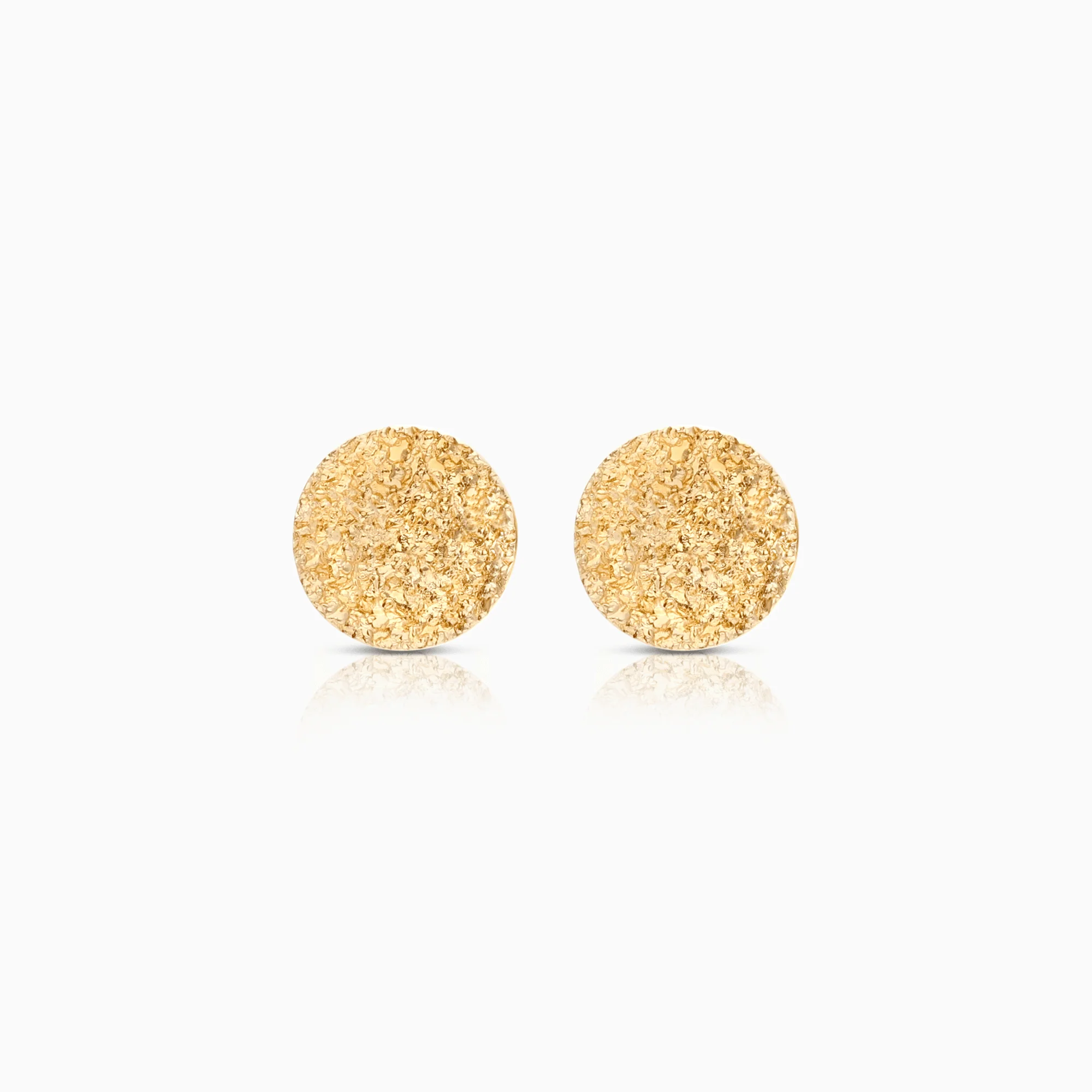Gold earrings 2.14g 18K gold