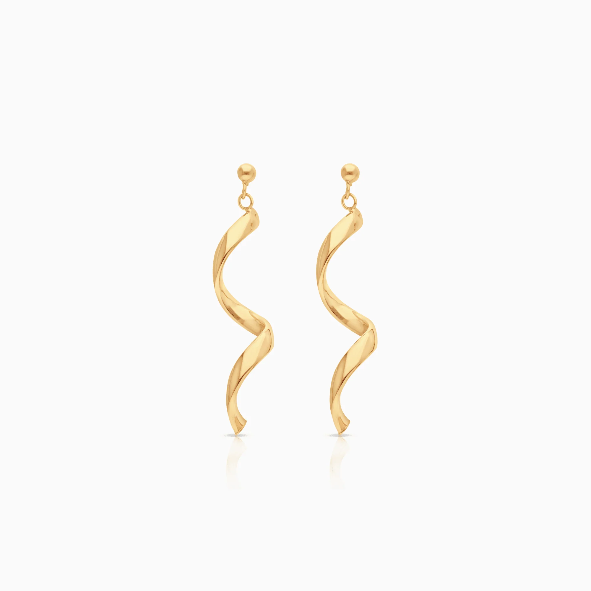 Gold earrings 2.59g 18K gold
