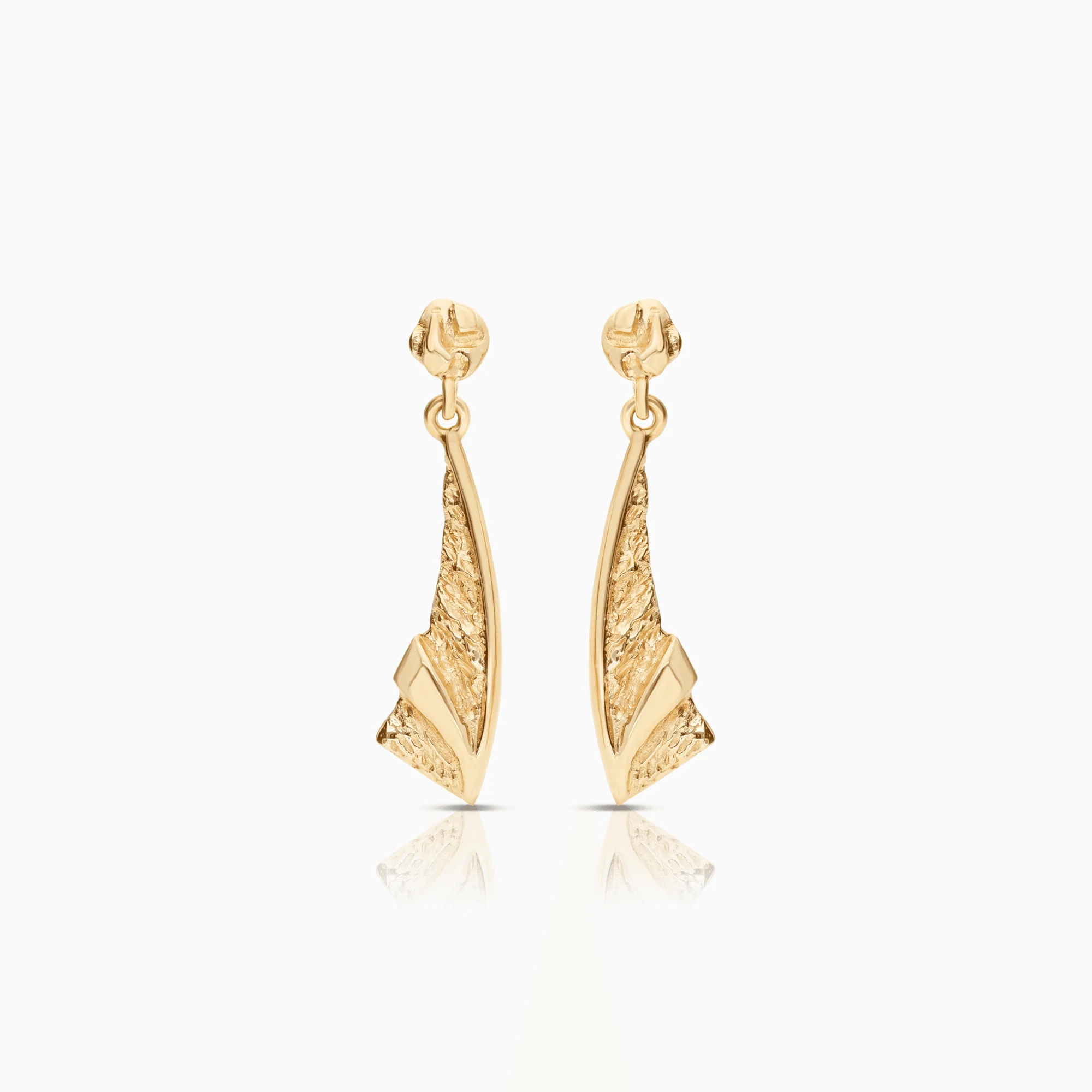 Gold earrings 2.60g 18K gold