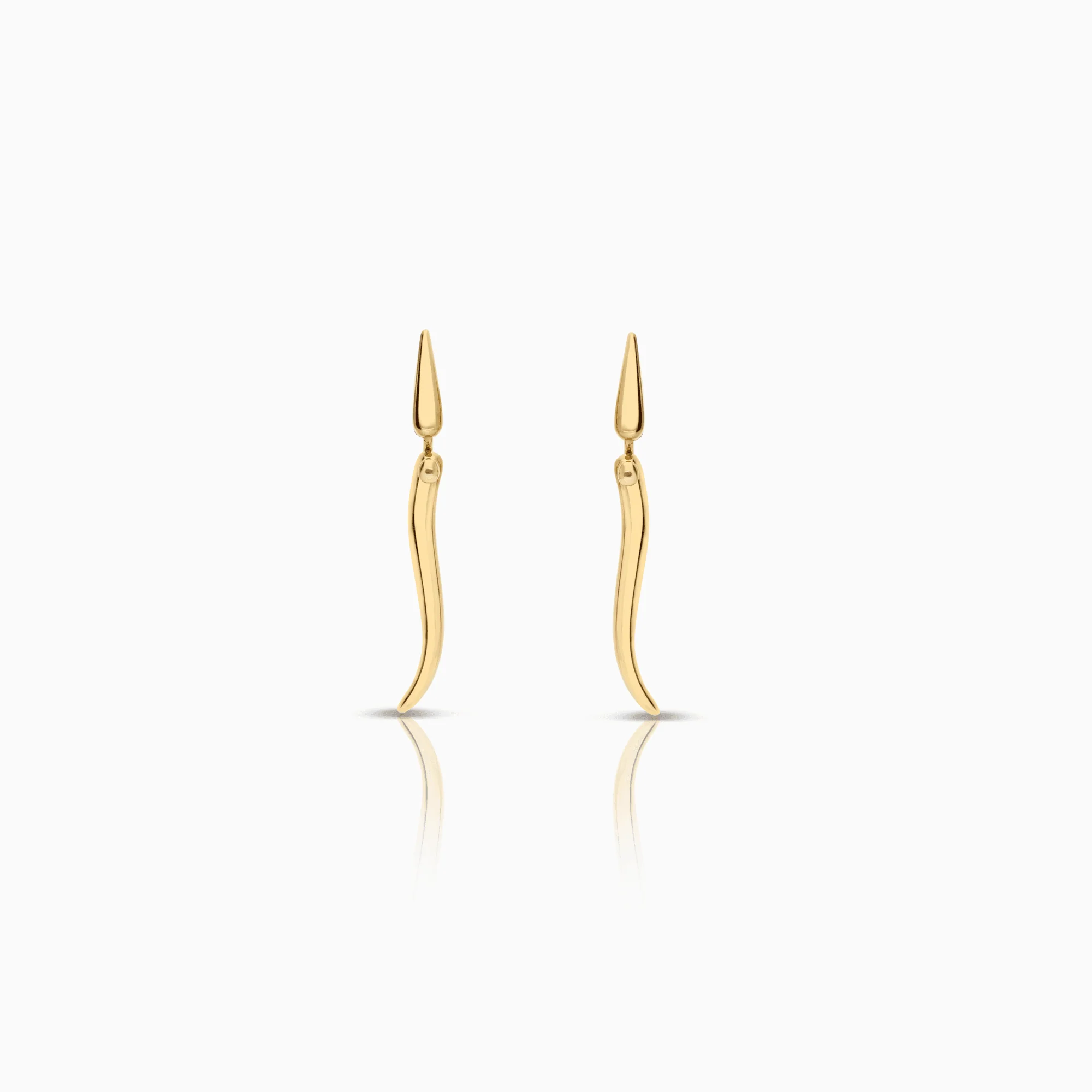 Gold Earrings 2.64g 18K Gold