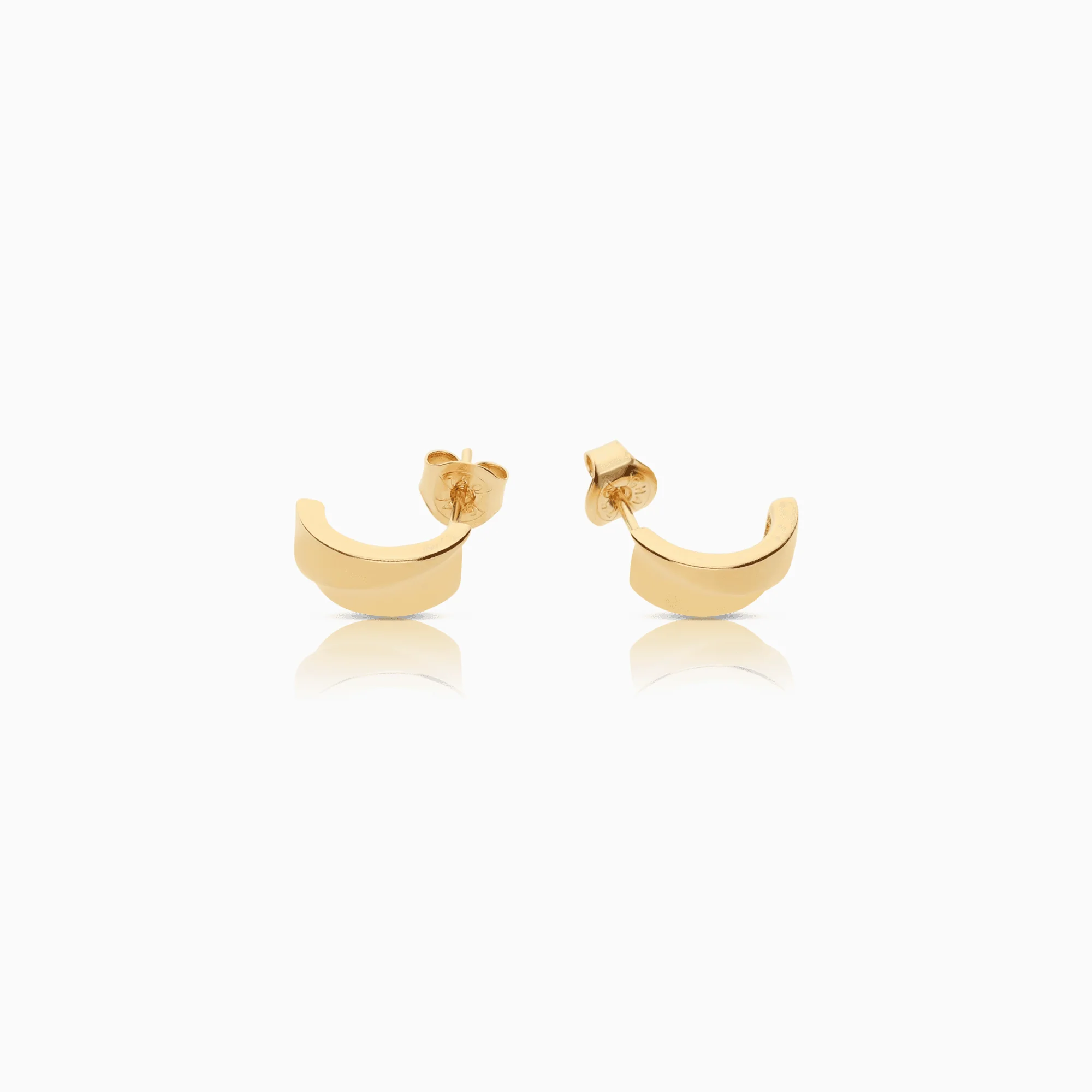 Gold earrings 2.67g 18K gold - Image 2