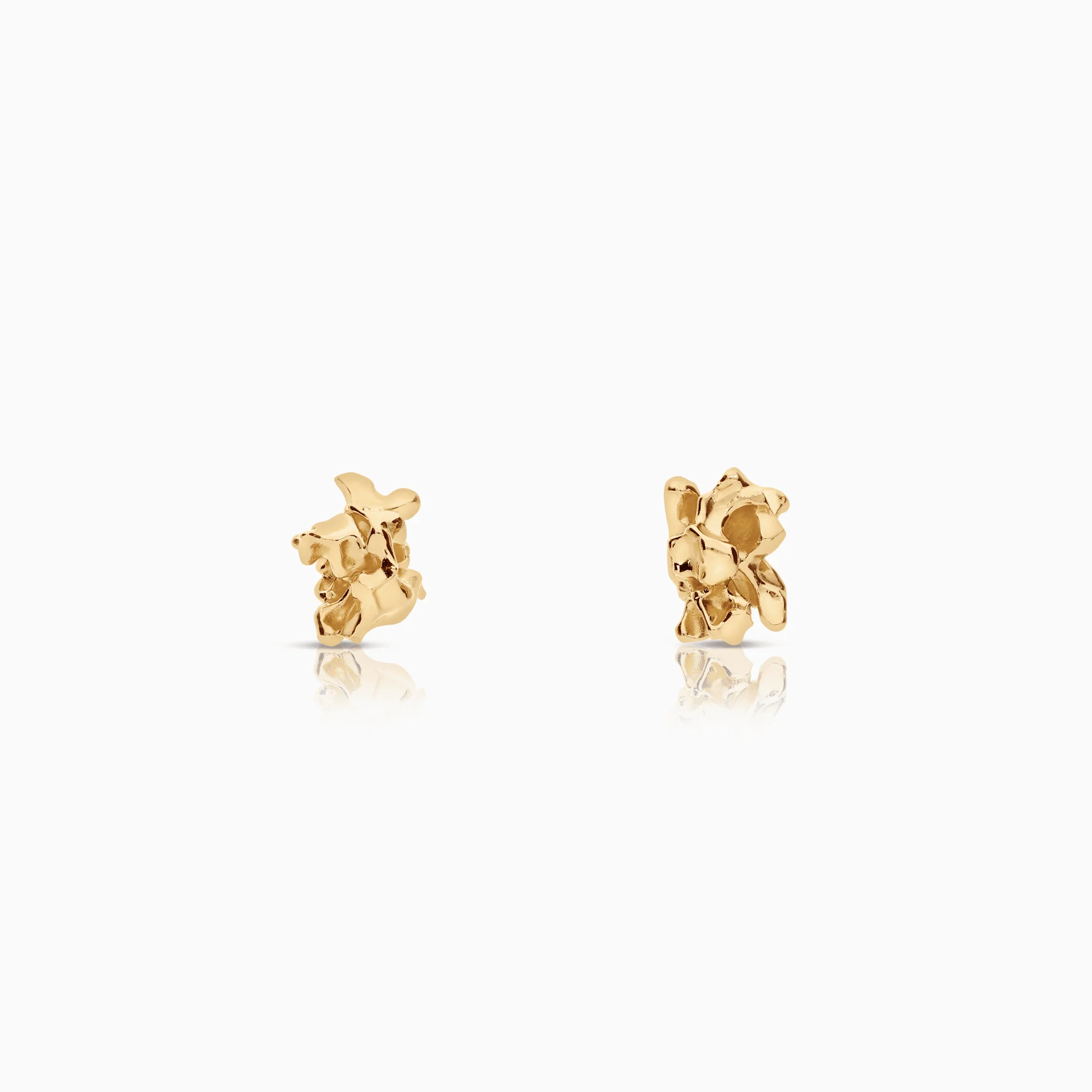 Gold earrings 2.72g 18K gold