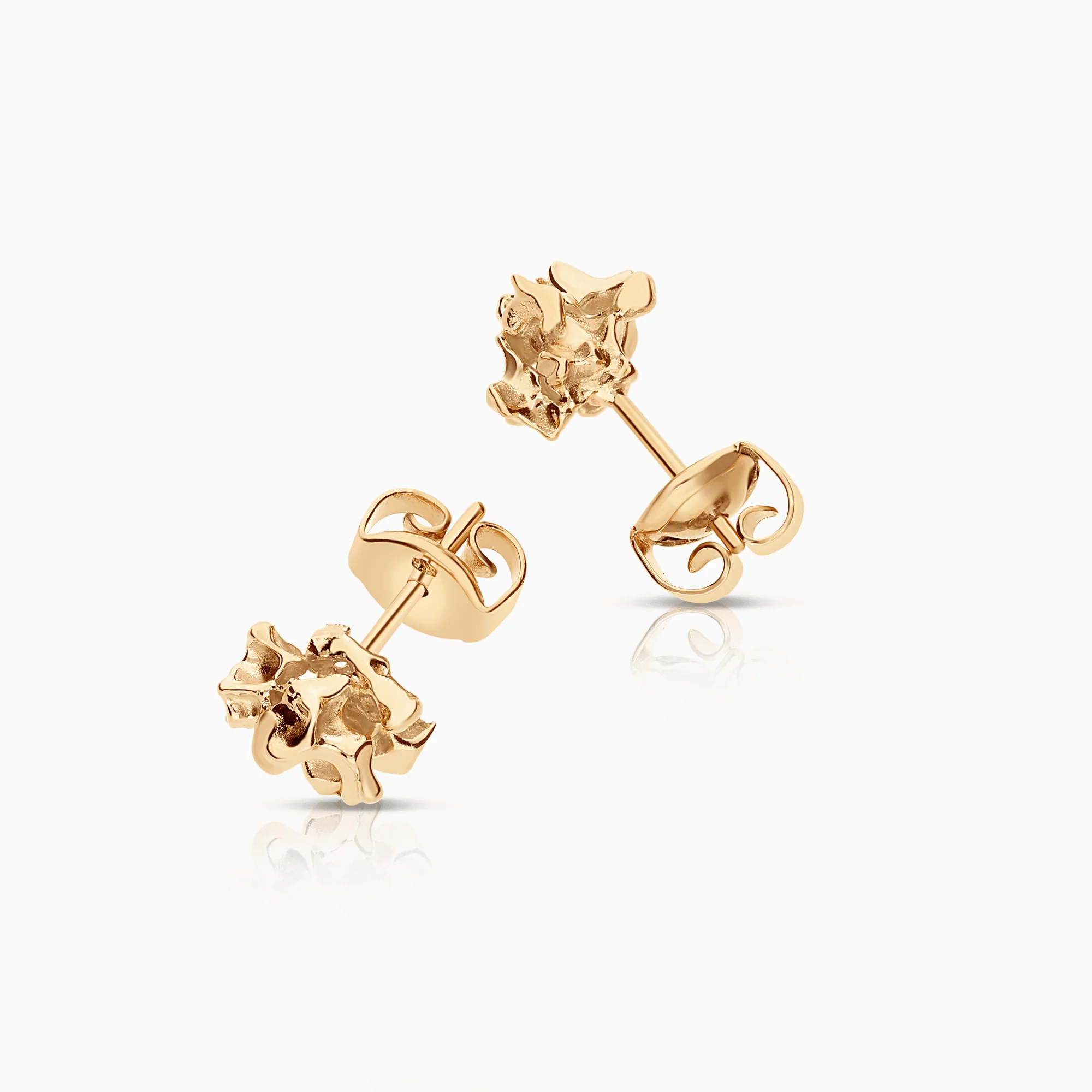 Gold earrings 2.72g 18K gold - Image 2