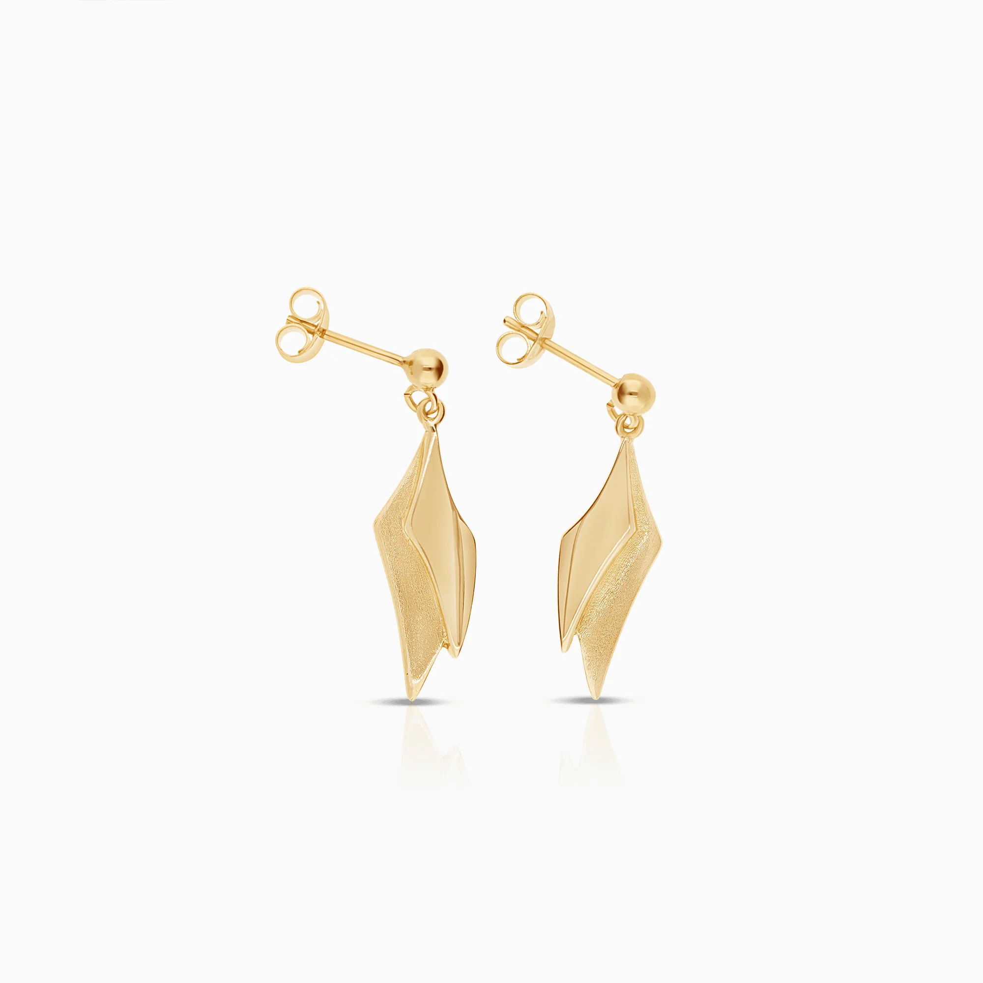 Gold earrings 2.80g 18K gold - Image 2