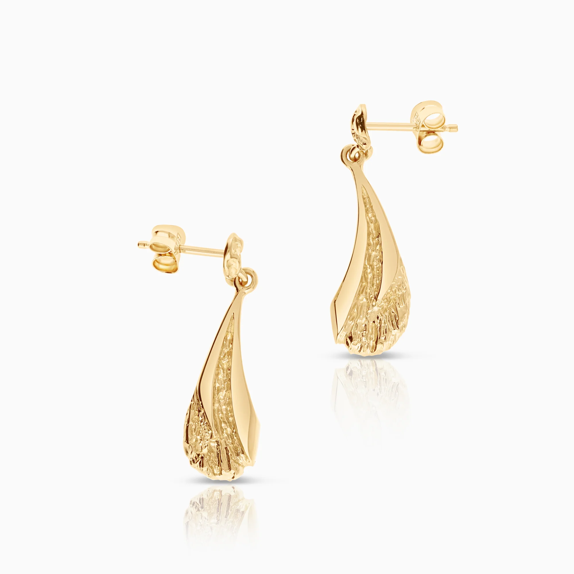 Gold earrings 3.34g 18K gold - Image 2