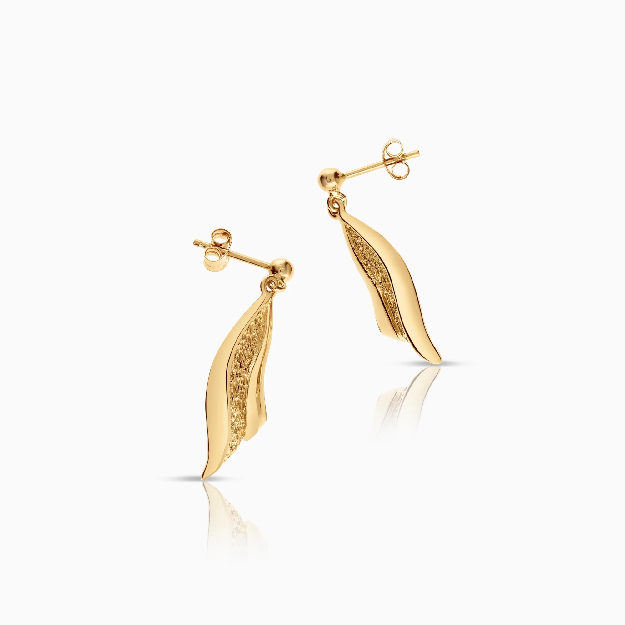 Gold earrings 3.40g 18K gold - Image 2